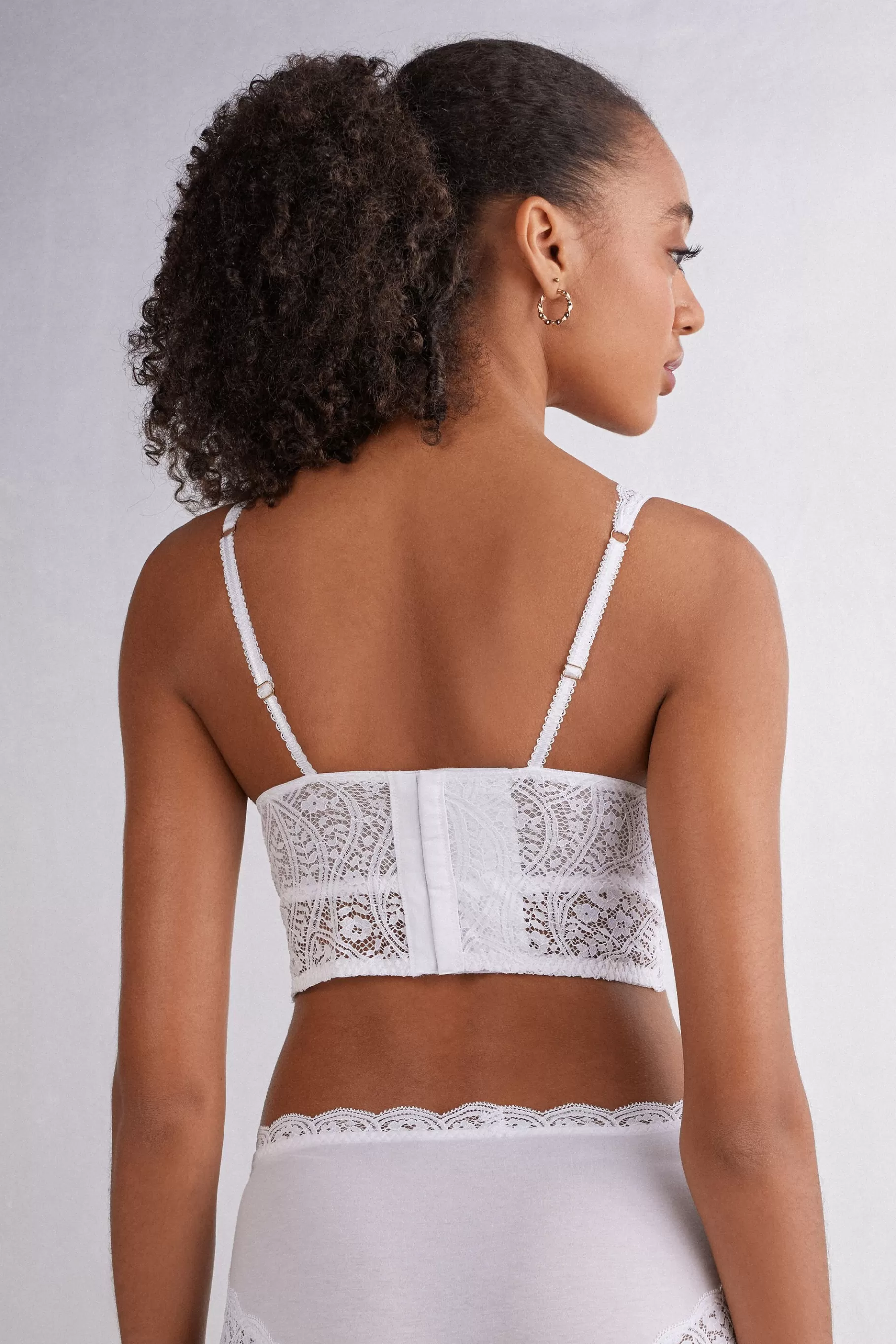 Intimissimi Med Vaddering | Bralette / Brasserie^Balconettebehå Asia Flower Paisley