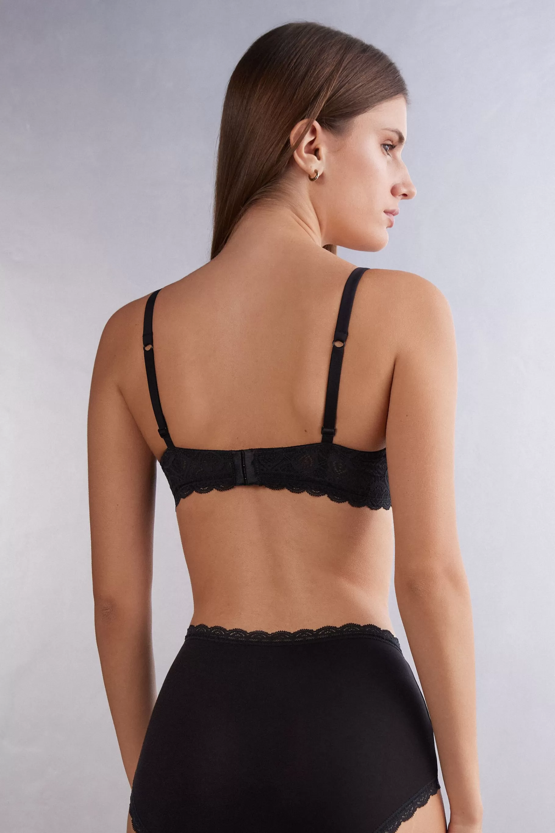 Intimissimi Med Vaddering | Med Bygel^Balconettebehå Francesca i spets