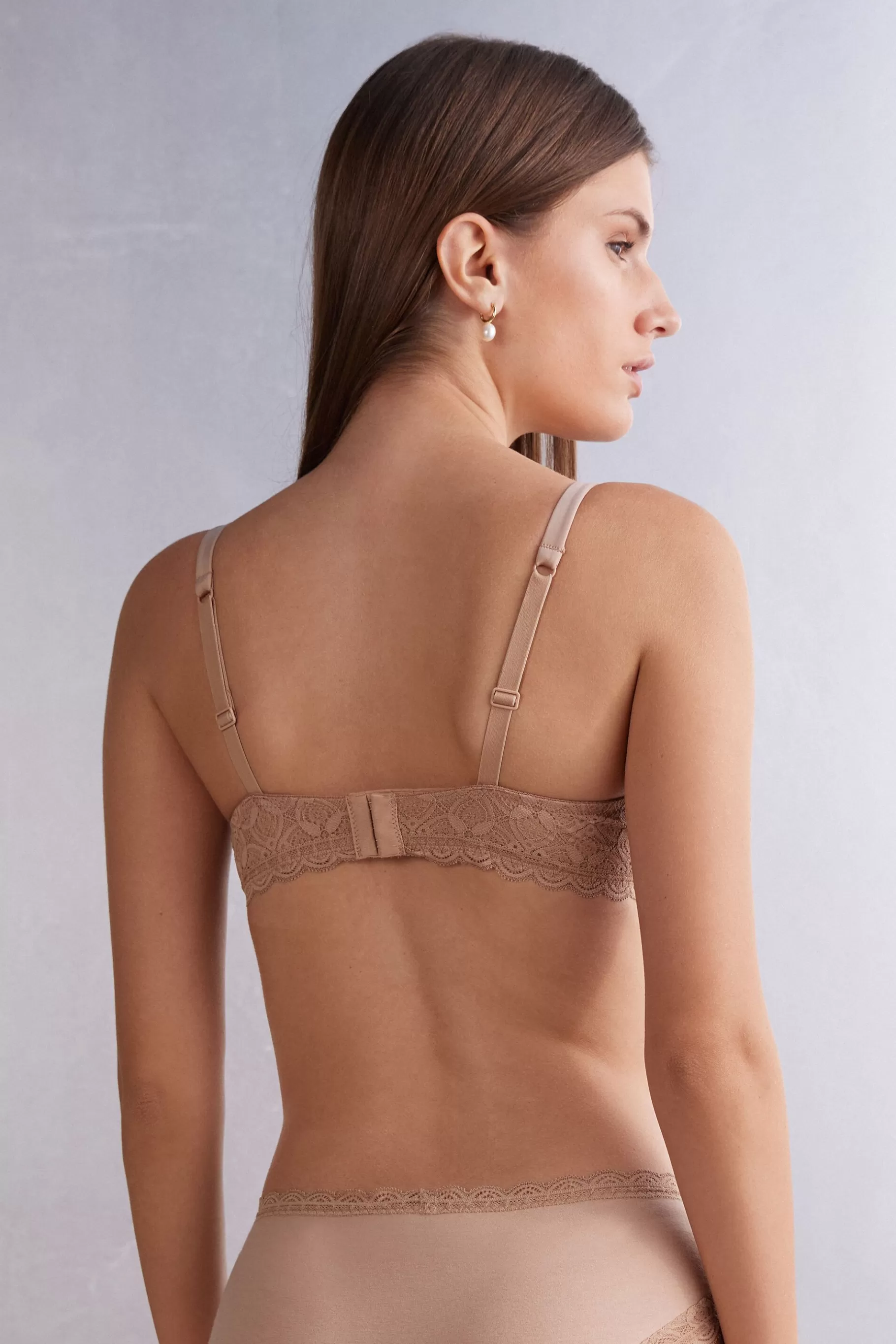 Intimissimi Med Vaddering | Med Bygel^Balconettebehå Francesca i spets