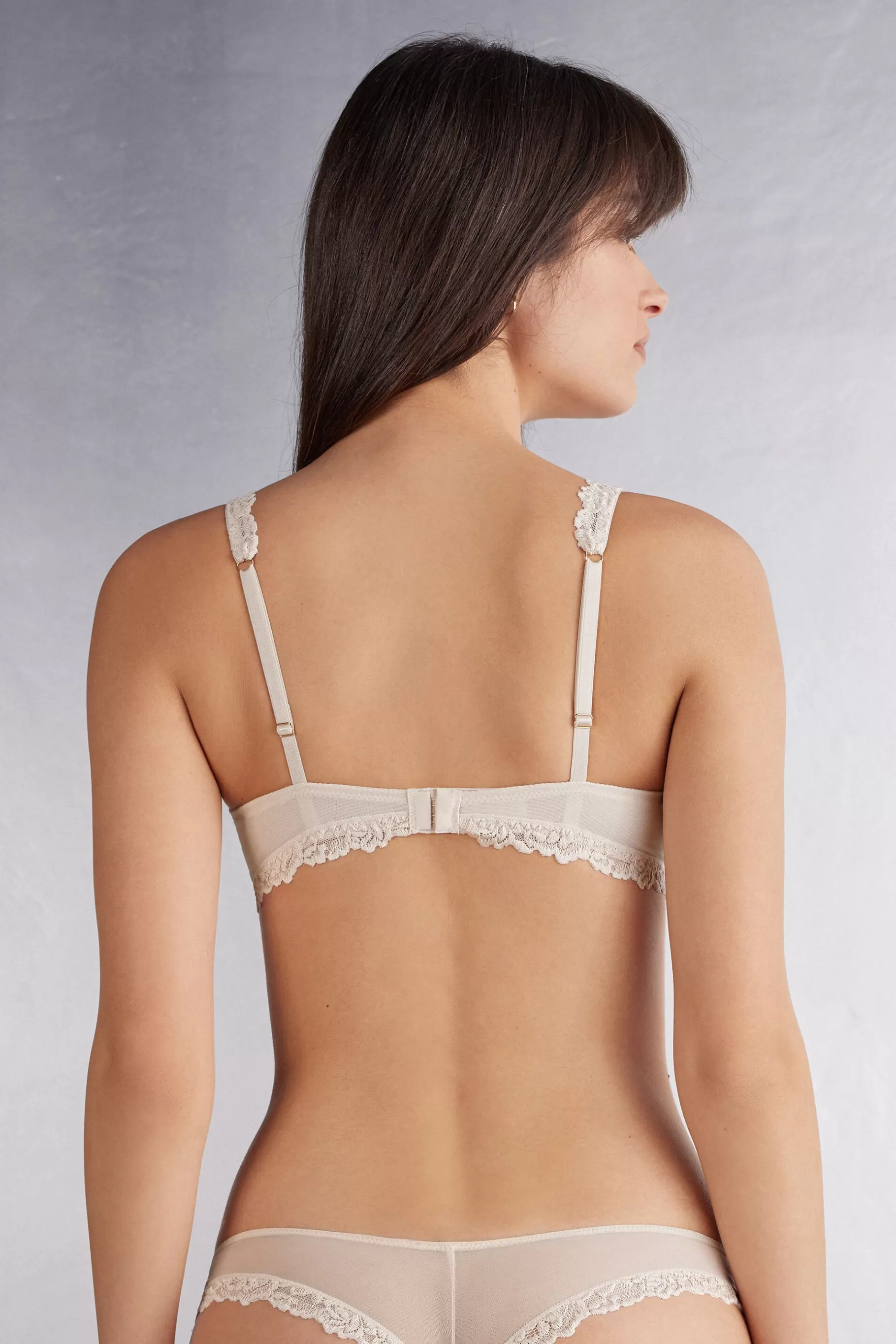 Intimissimi Med Vaddering | Med Bygel^Balconettebehå Sofia Pretty Flowers