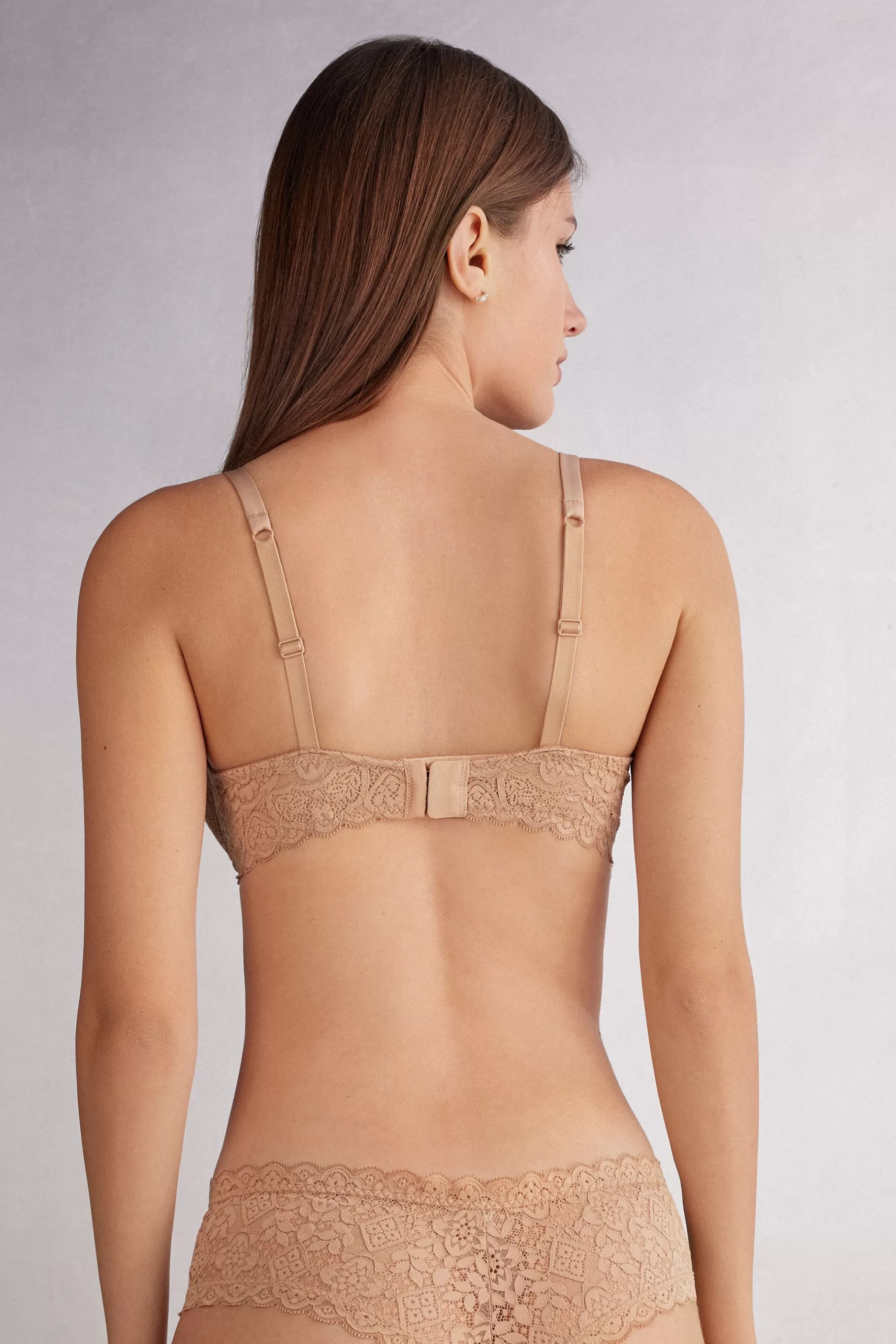 Intimissimi Med Vaddering | Med Bygel^Balconette-bh i spets Francesca