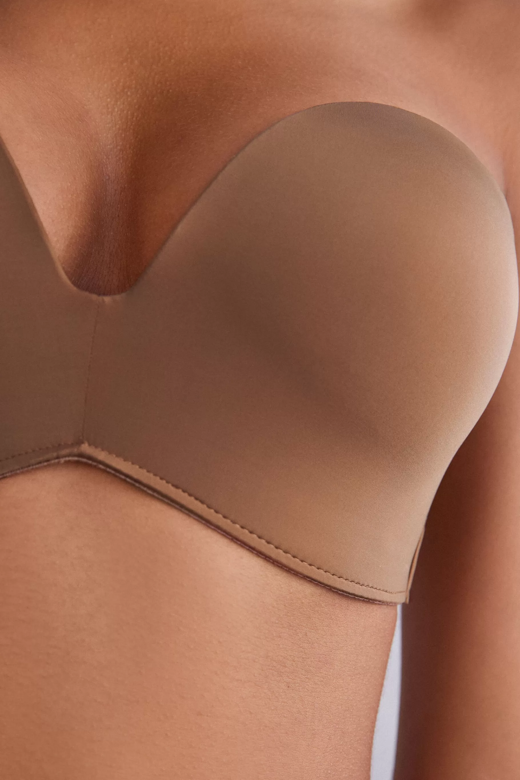 Intimissimi Med Vaddering | Utan Bygel^Bandeaubehå Laura i mikrofiber Ultralight