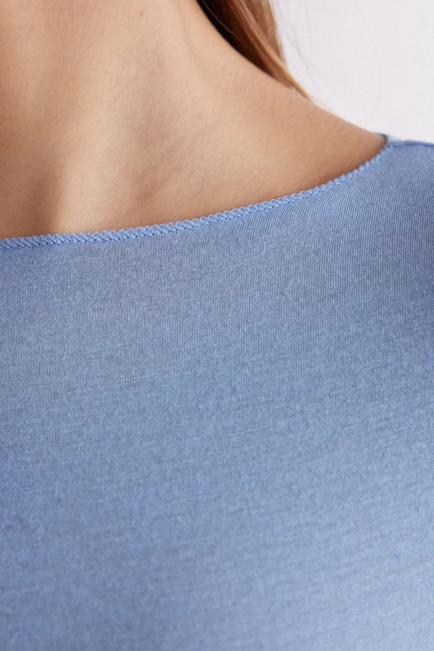 Intimissimi Långärmat^Boat Neck Ultralight tröja i modalkashmir