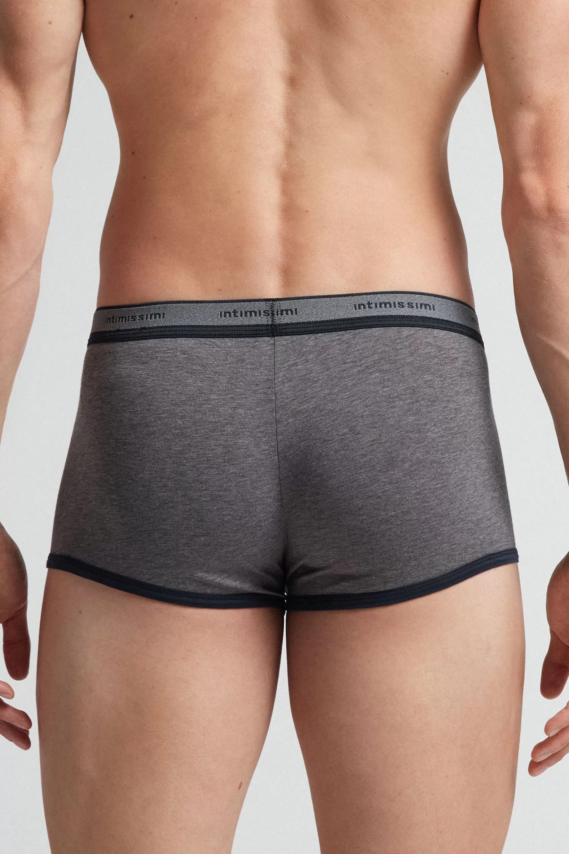 Intimissimi Boxershorts^Boxershorts i bomull Natural Fresh med logotyp