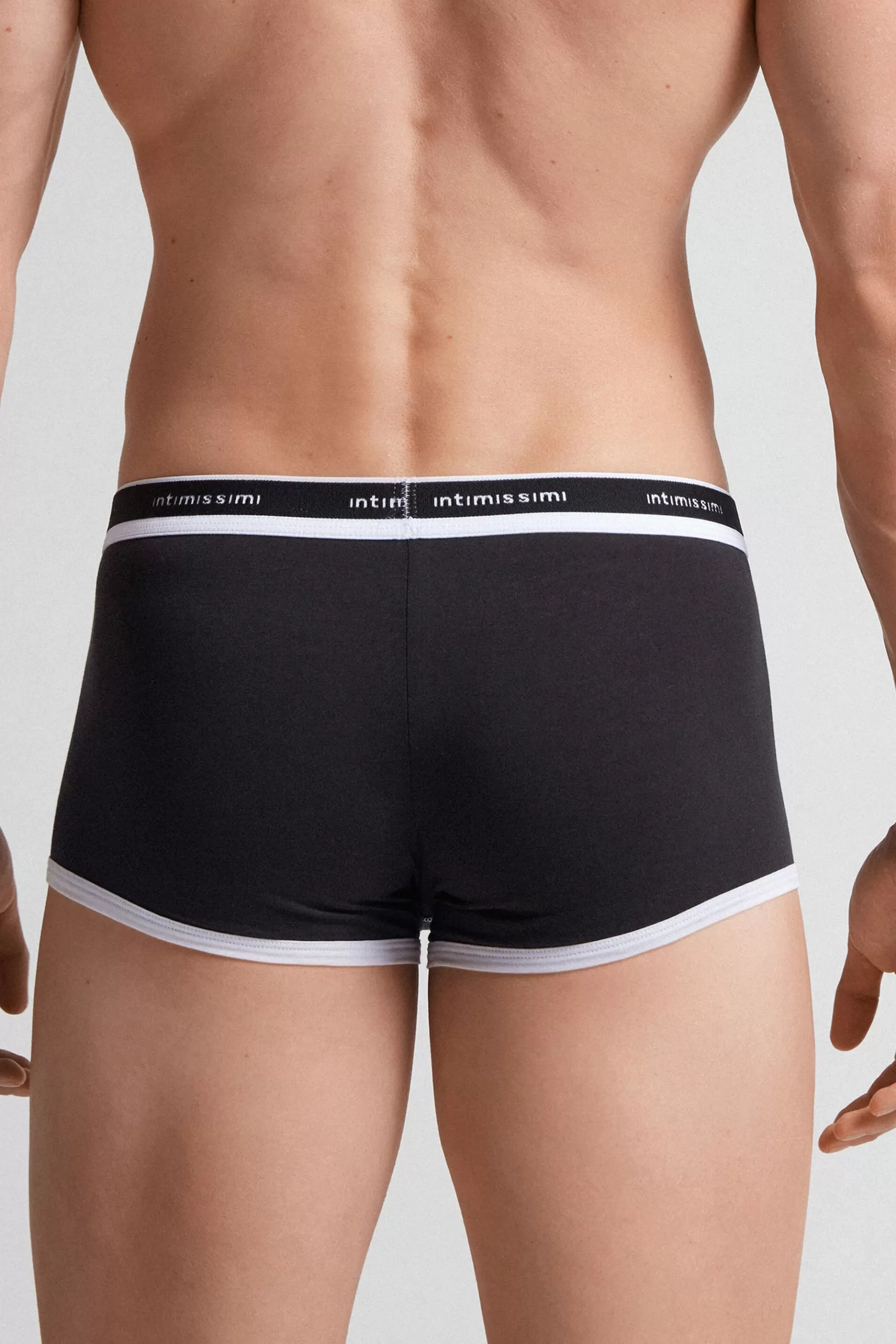 Intimissimi Boxershorts^Boxershorts i bomull Natural Fresh med logotyp