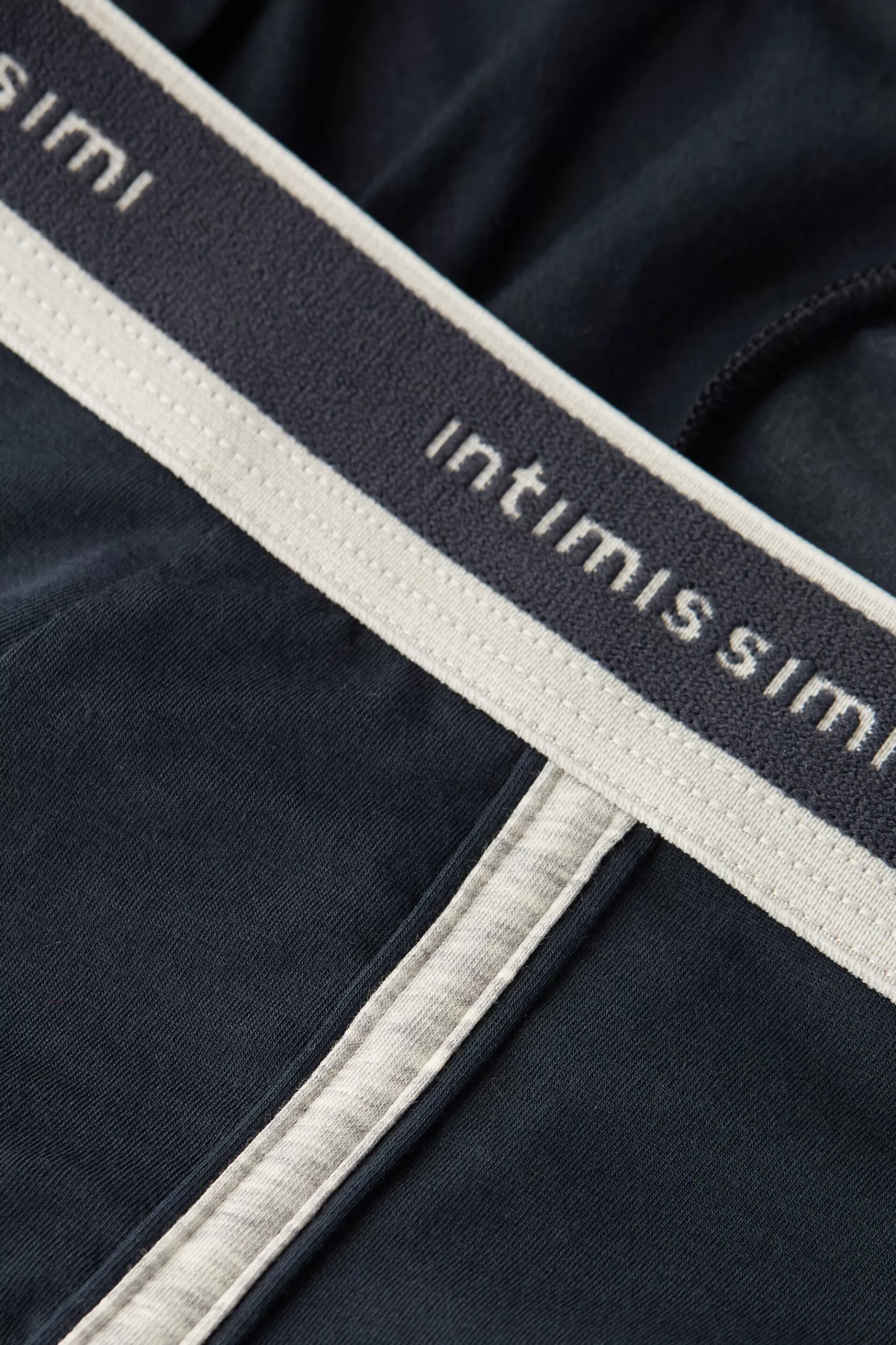 Intimissimi Boxershorts^Boxershorts i bomull Natural Fresh med logotyp