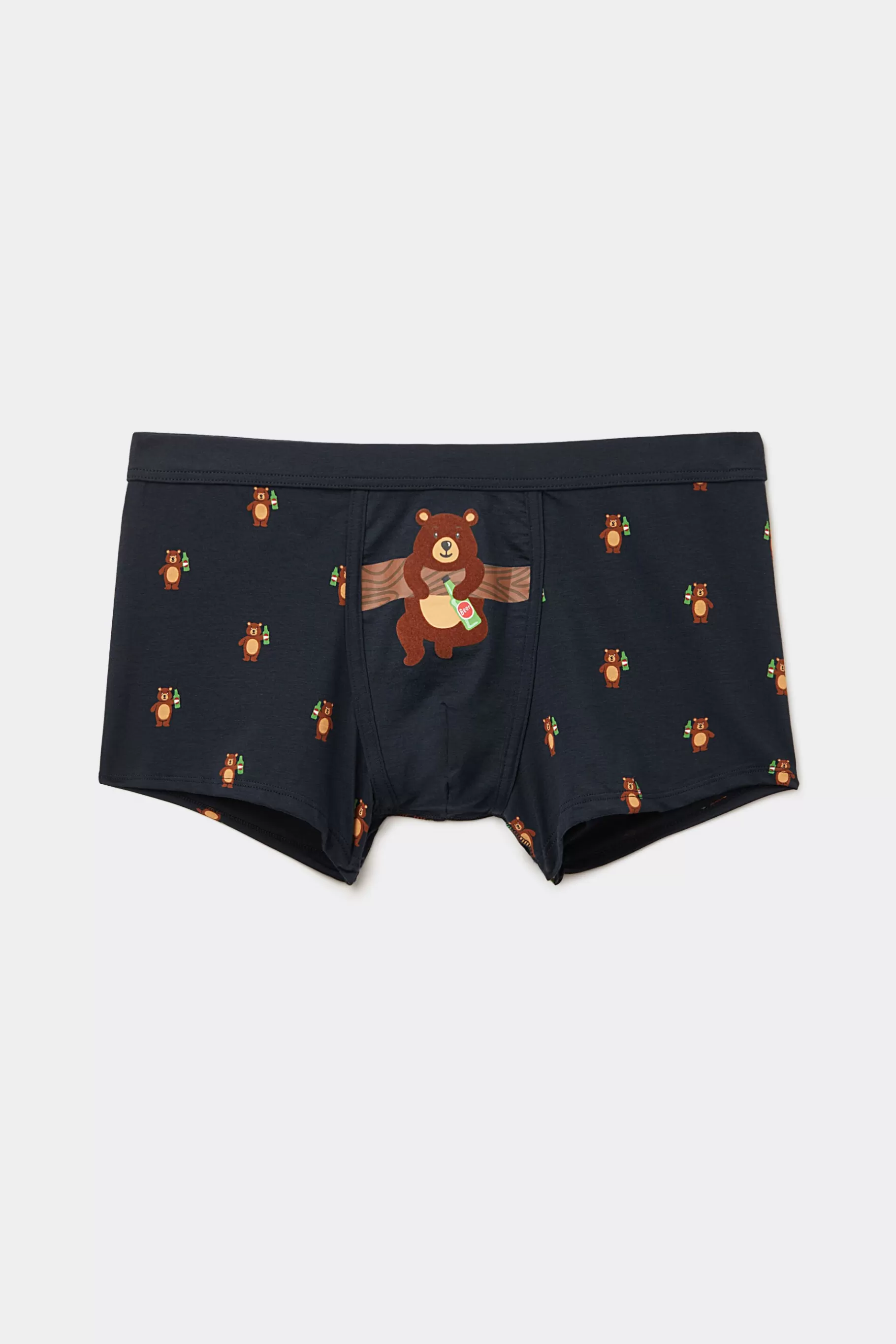 Intimissimi Boxershorts^Boxershorts i Natural Fresh-bomull med björnar