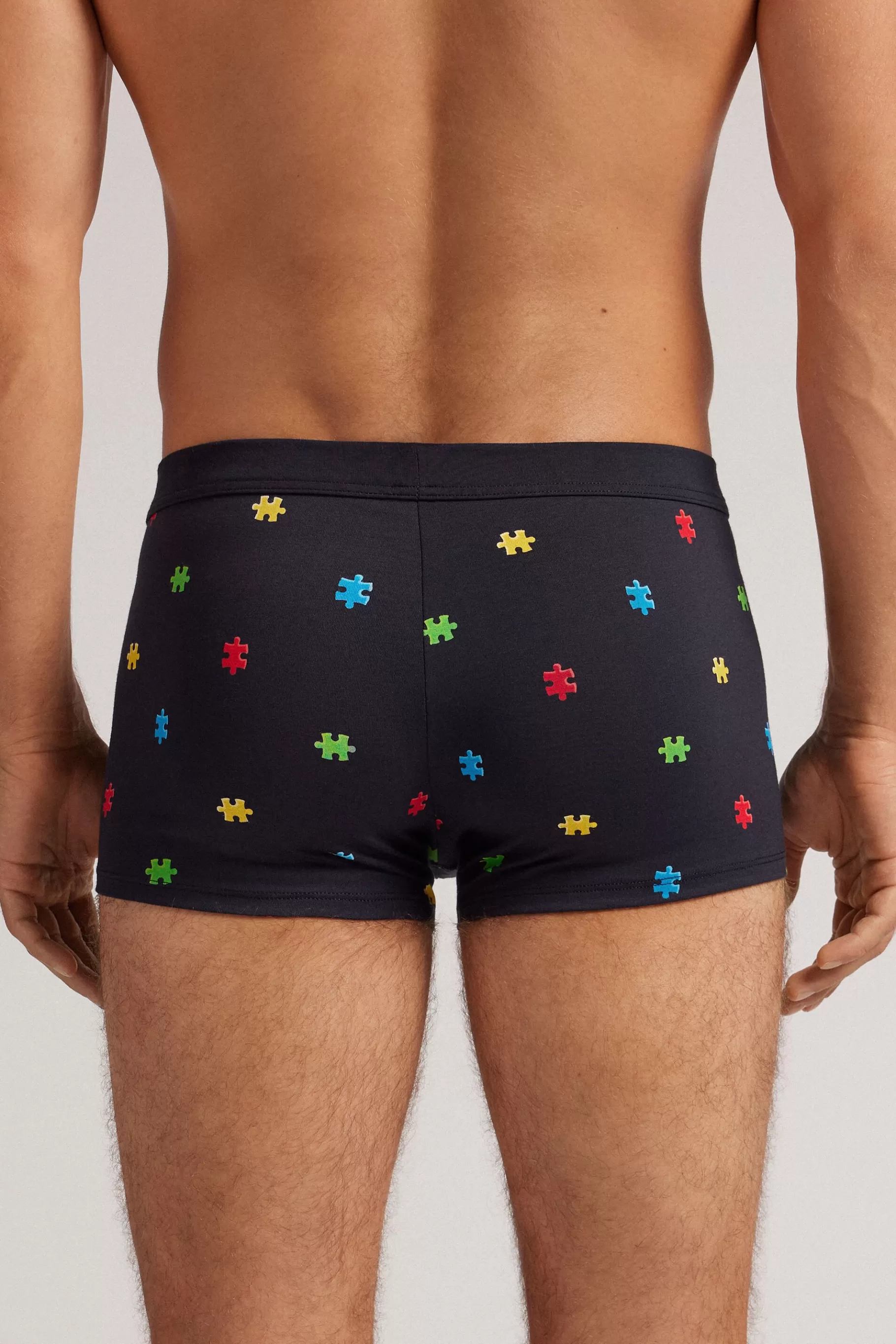 Intimissimi Boxershorts^Boxershorts i Superior-bomull med Puzzle-tryck