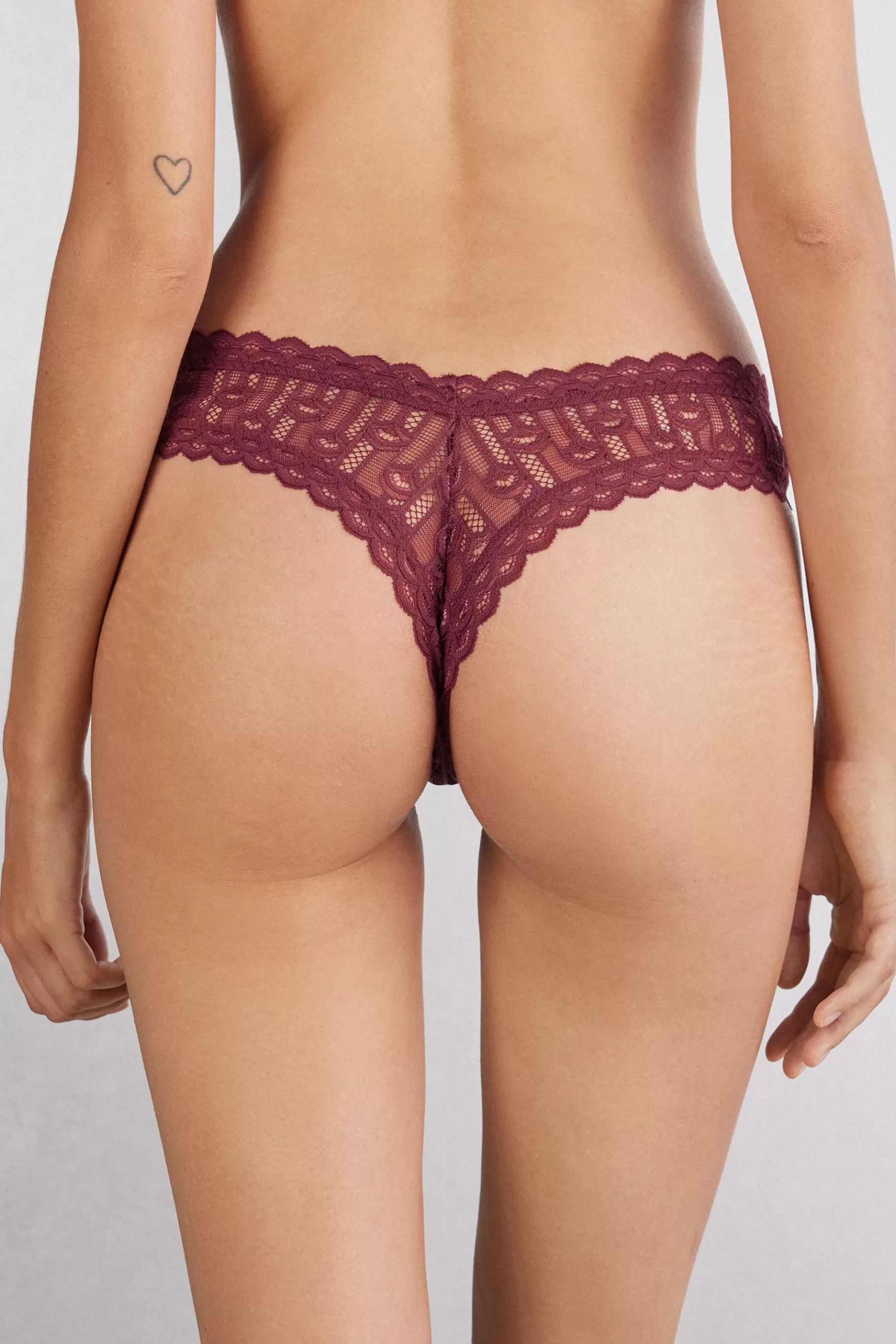 Intimissimi Brazilian^Brazilian trosor i 80-talsmodell Elegant Silhouette