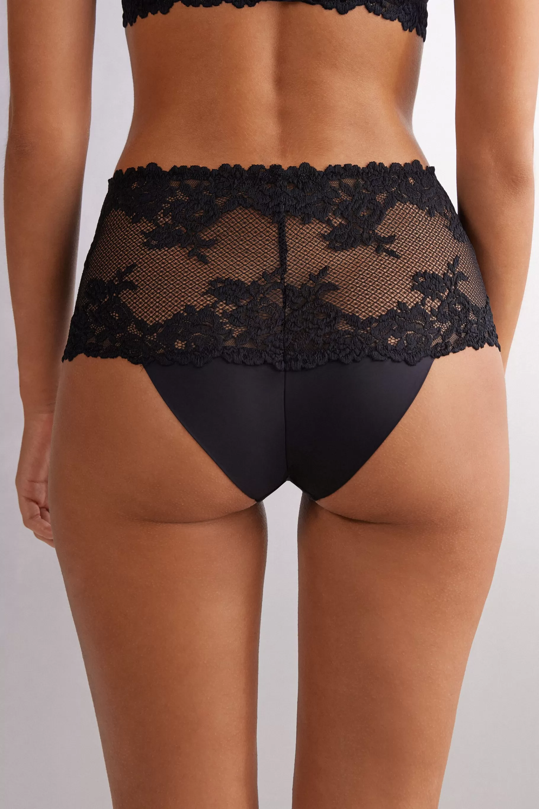 Intimissimi Hög Midja | Boxer / Hipster^Brazilian trosor Pretty Flowers
