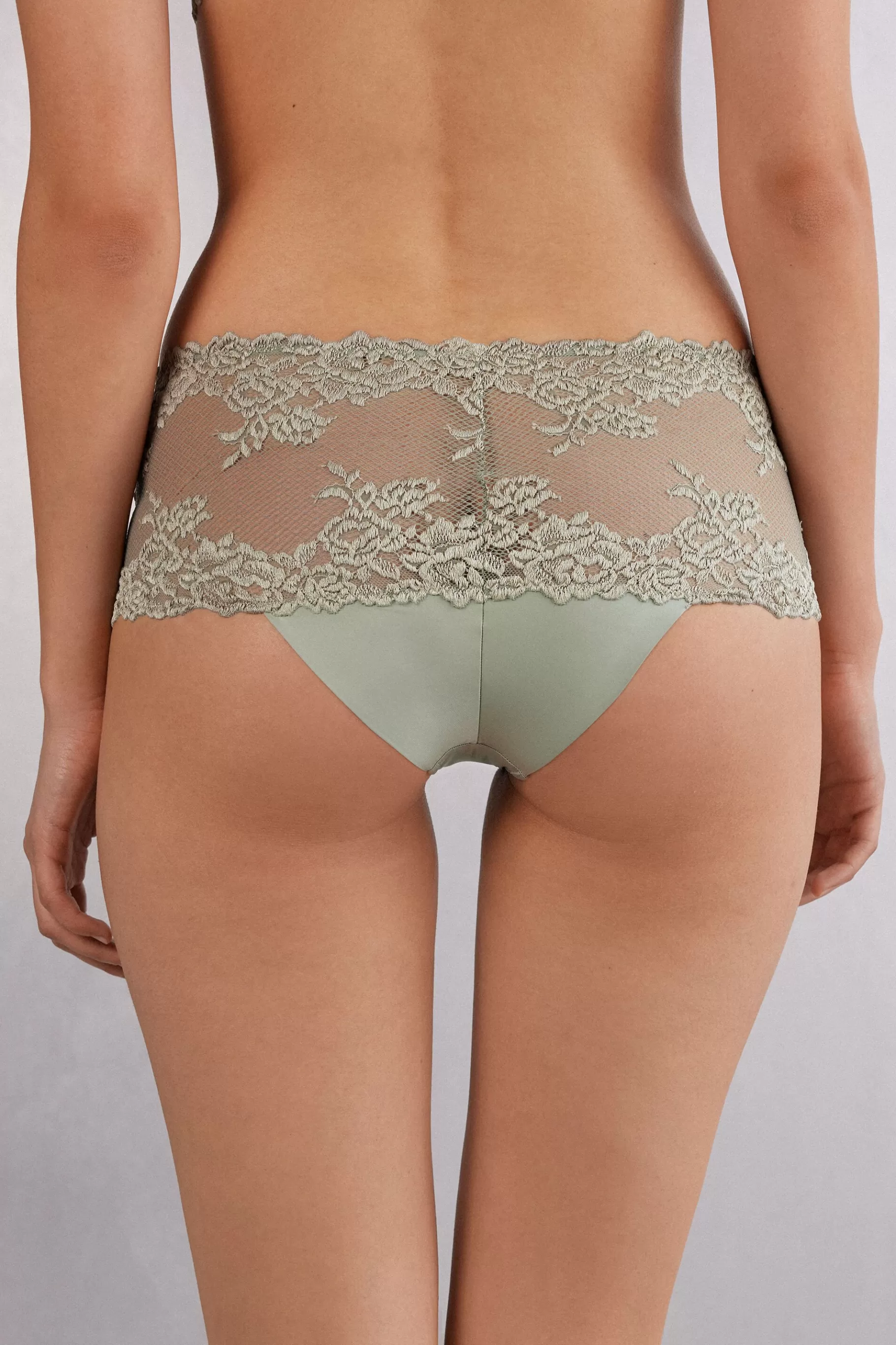 Intimissimi Hög Midja | Boxer / Hipster^Brazilian trosor Pretty Flowers