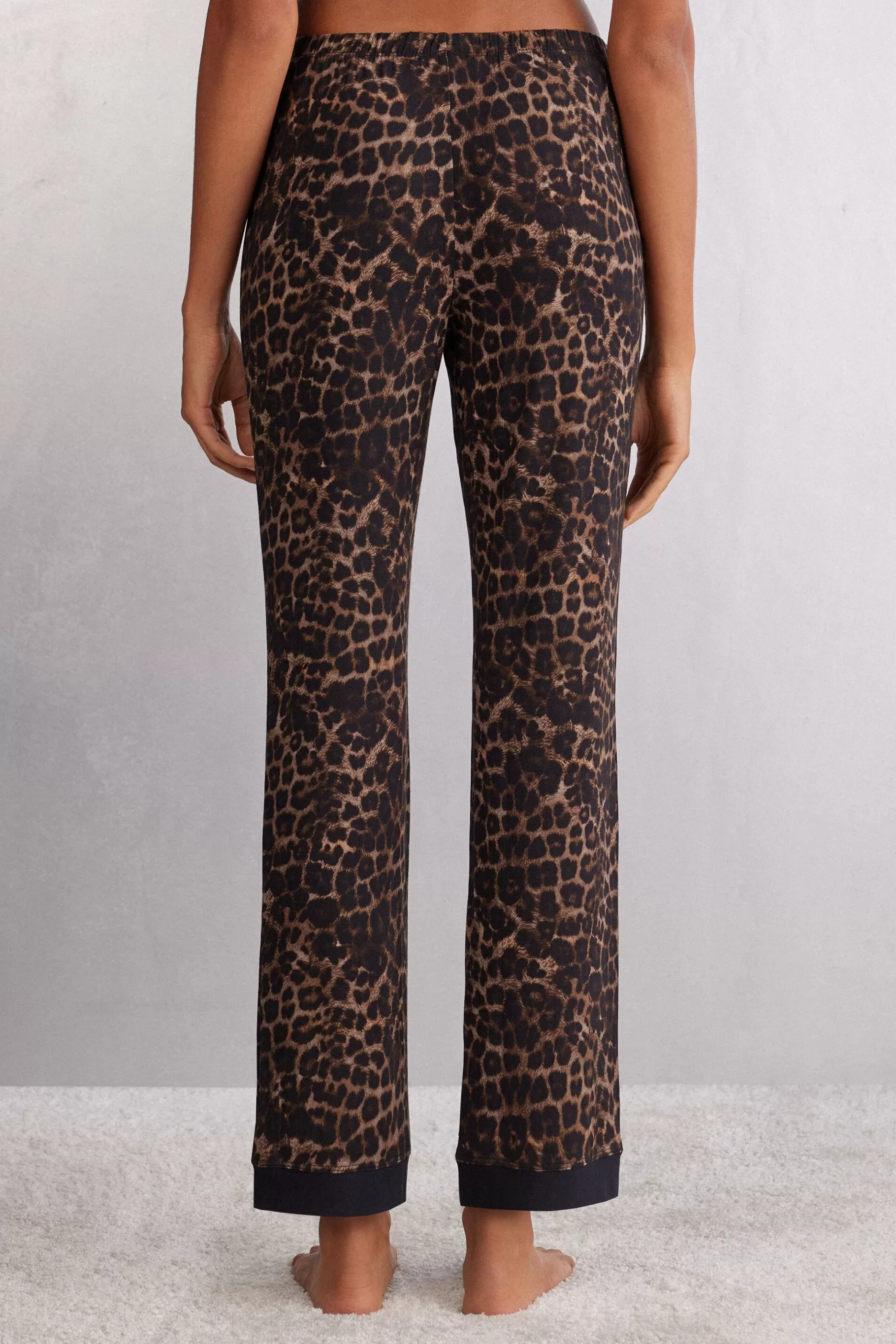 Intimissimi Pyjamas Mix & Match | Pyjamas Med Långbyxor^Byxor i modal Luxurious Leopard