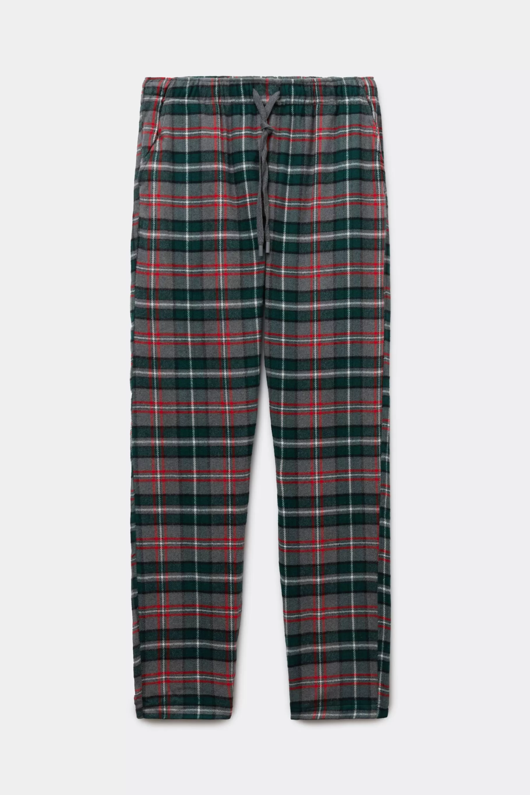 Intimissimi Pyjamas Mix & Match | Byxor^Byxor i vävd bomull med grått rutmönster