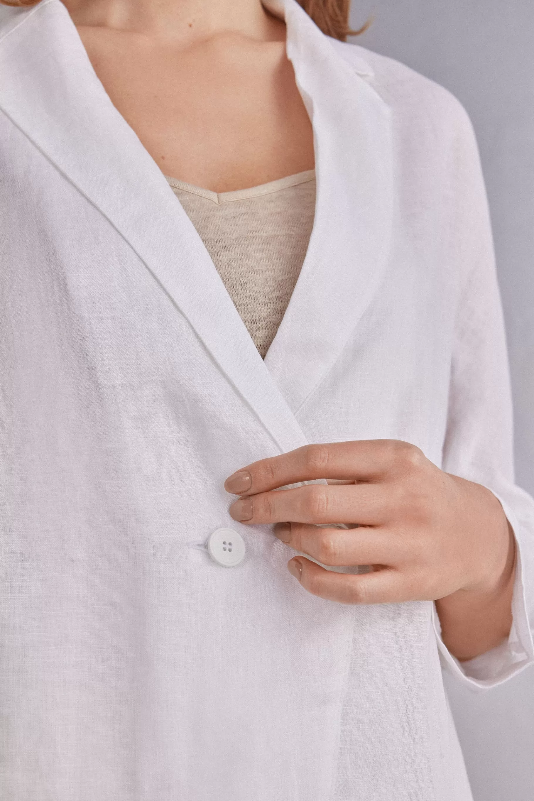 Intimissimi Cardigans / Jackor^Dubbelknäppt linnekavaj