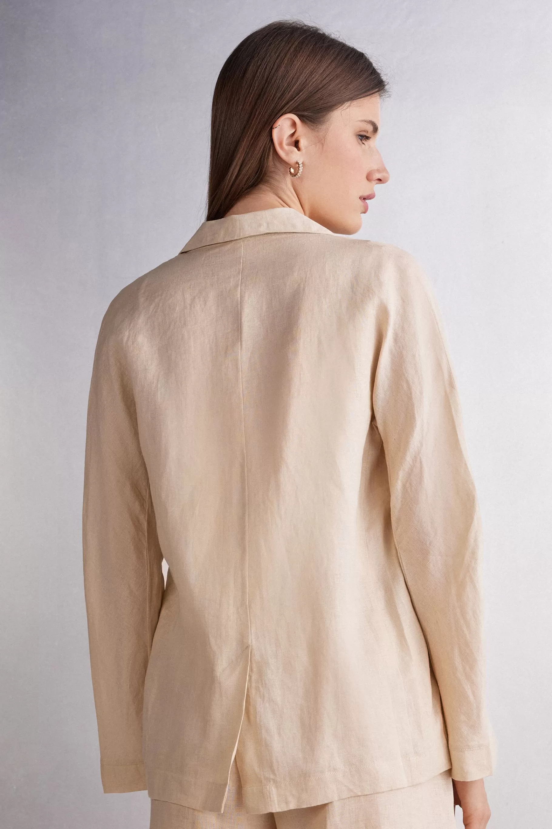 Intimissimi Cardigans / Jackor^Dubbelknäppt linnekavaj