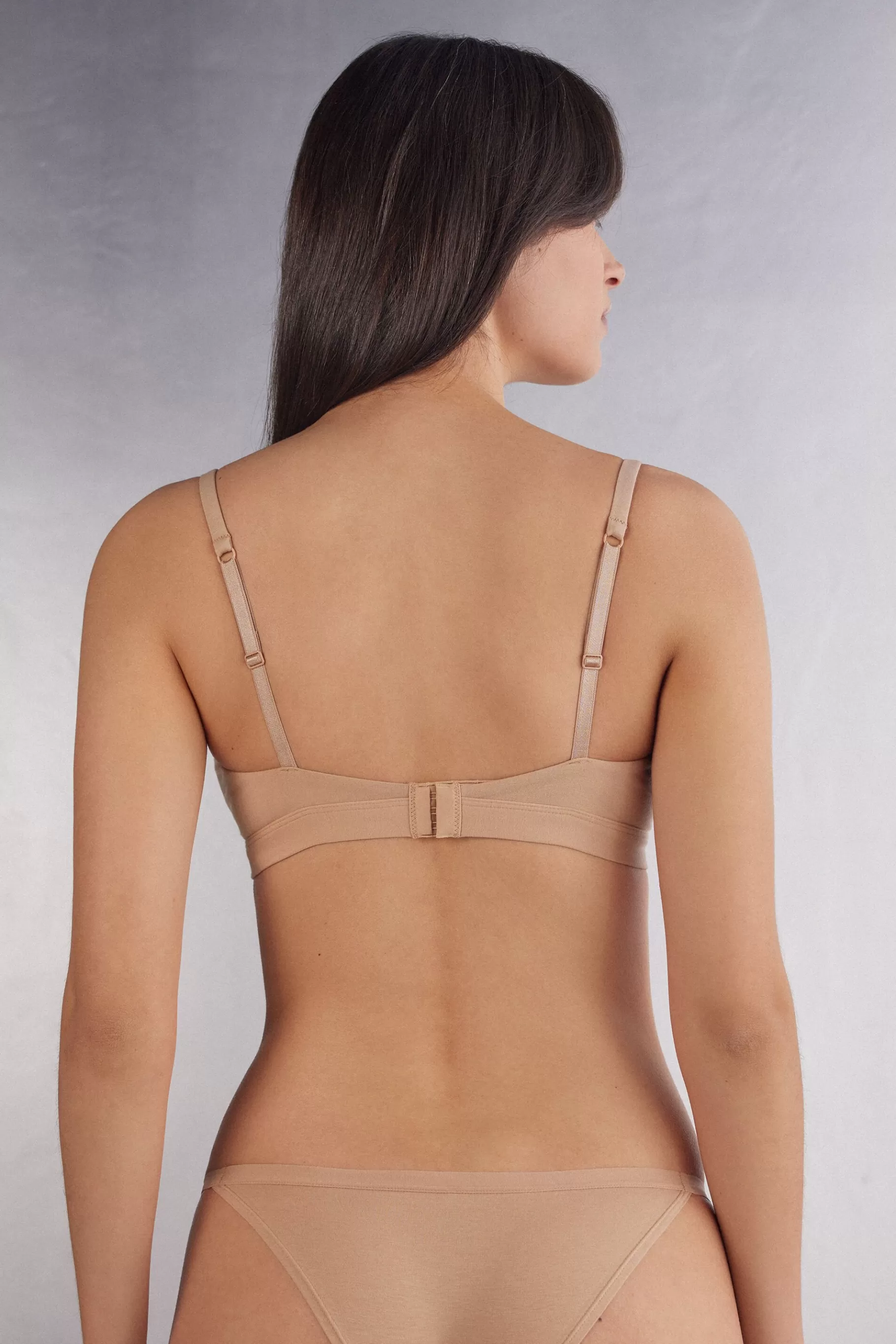 Intimissimi Utan Bygel | Triangel^Emma Natural Cotton triangelbehå