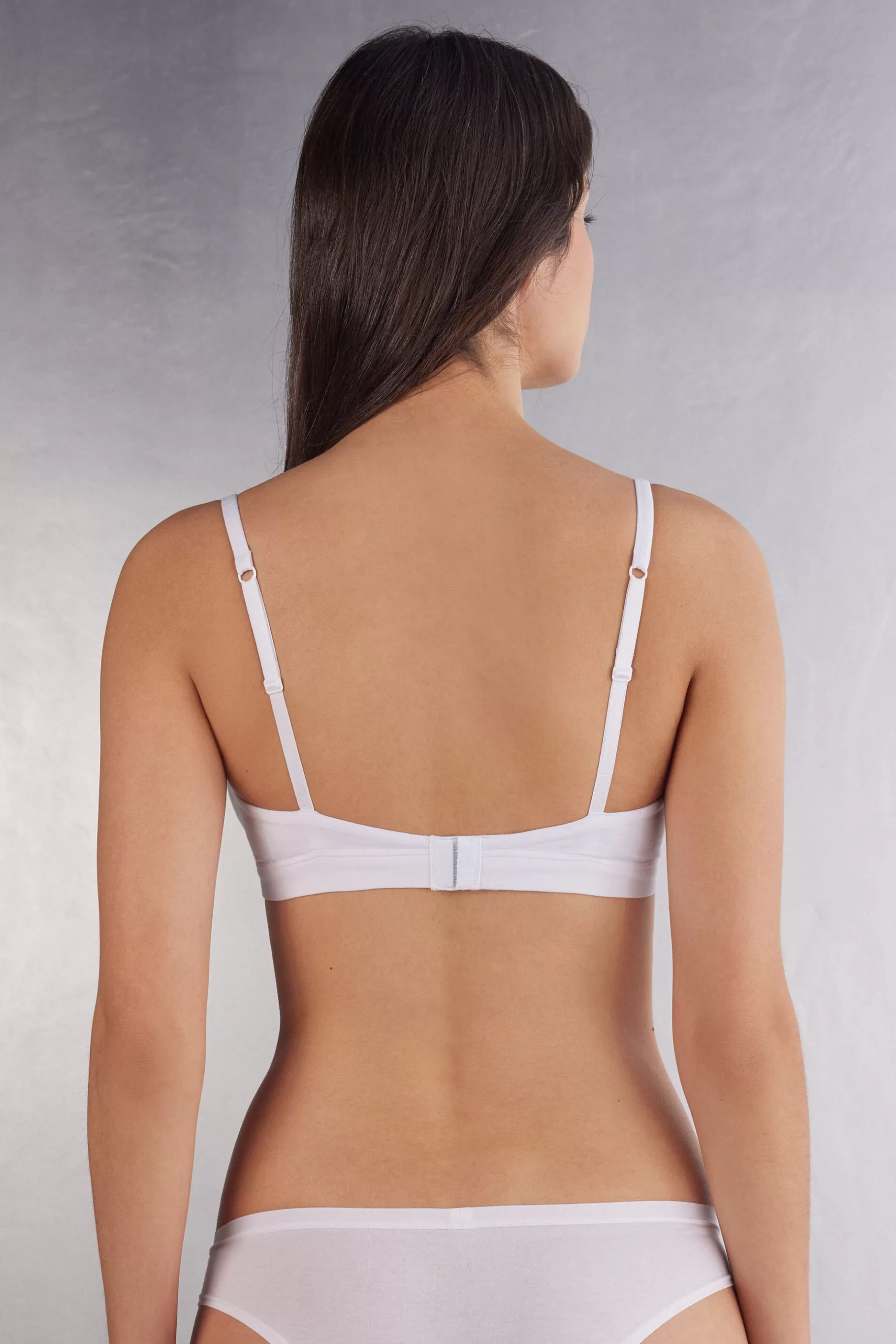 Intimissimi Utan Vaddering | Utan Bygel^Emma Natural Cotton triangelbehå