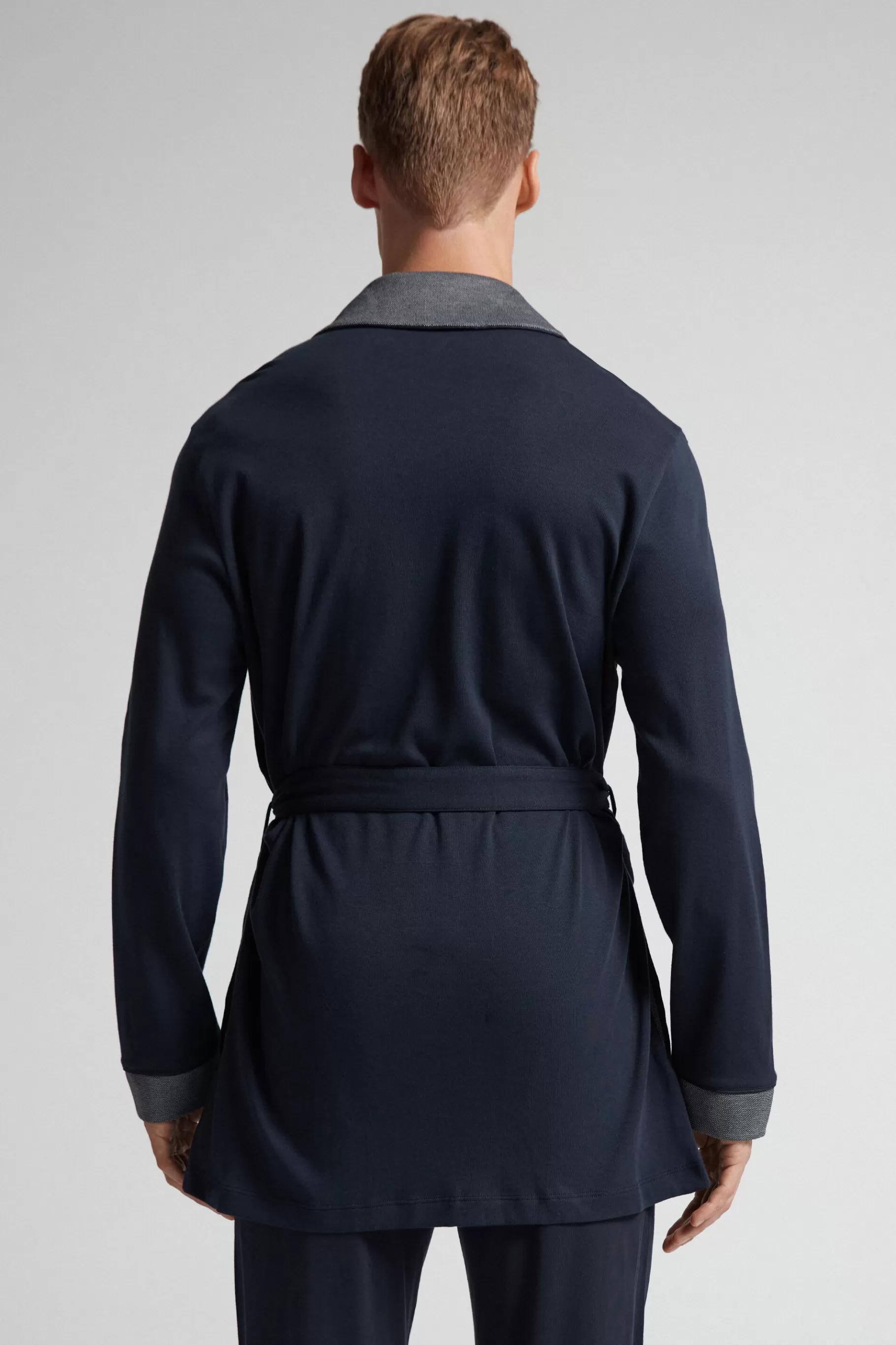 Intimissimi Morgonrockar^Interlockstickad pyjamasjacka i bomull