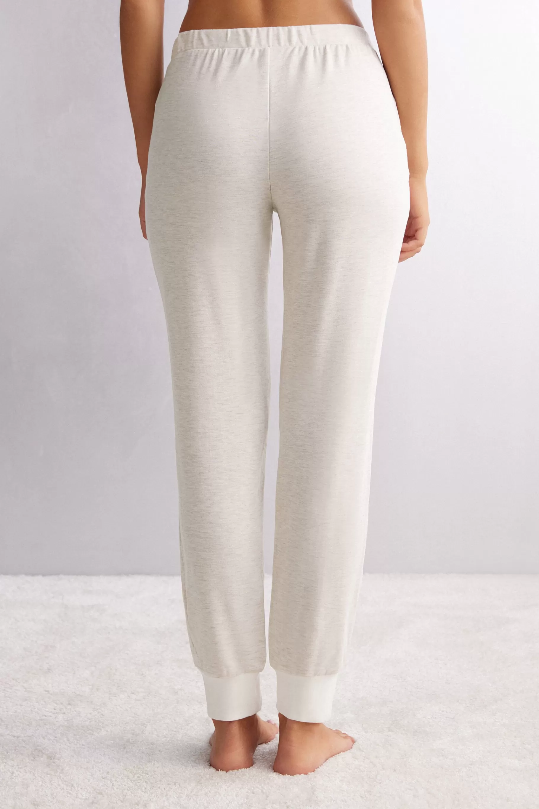 Intimissimi Pyjamas Mix & Match | Pyjamas Med Långbyxor^Joggingbyxor i modal med ull Baby It's Cold Outside
