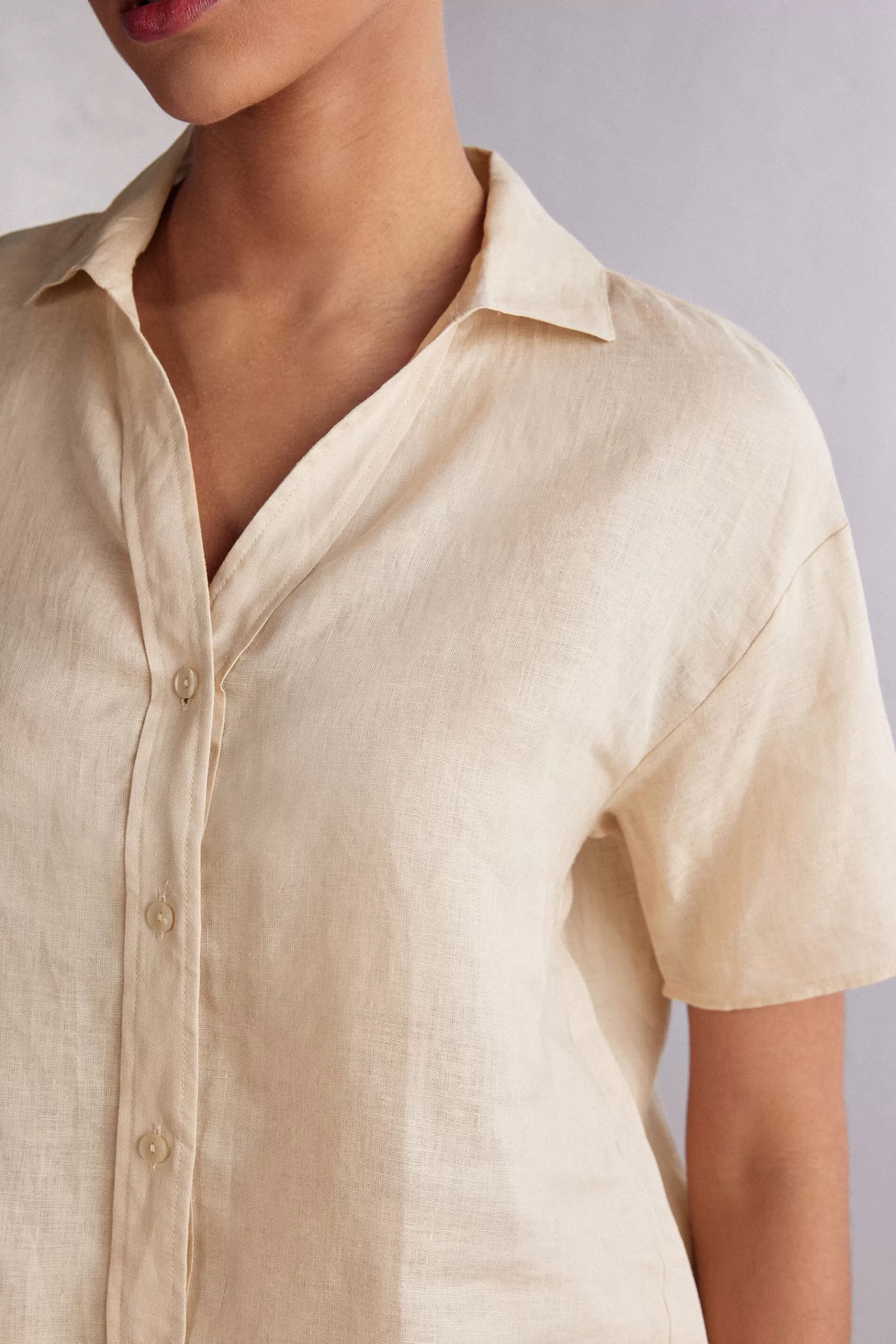 Intimissimi Blusar | T-shirt^Kortärmad linneskjorta