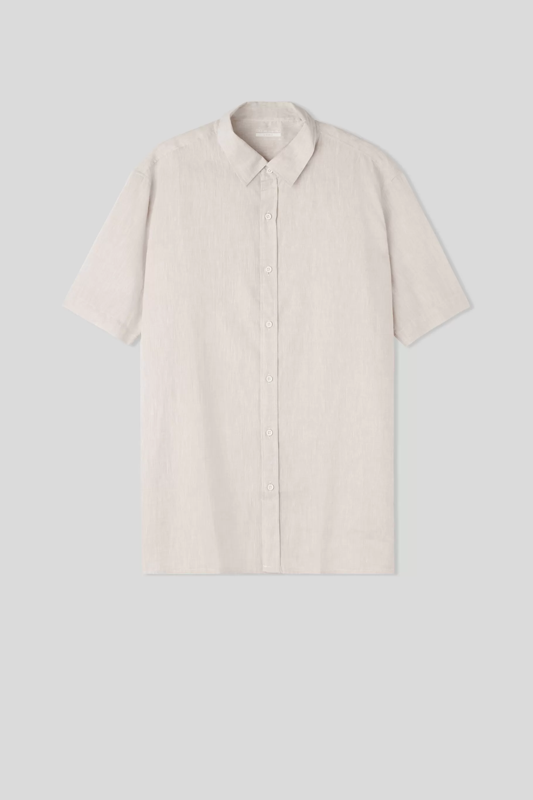 Intimissimi Skjortor | T-shirt / Polo^Kortärmad skjorta i linne och bomull