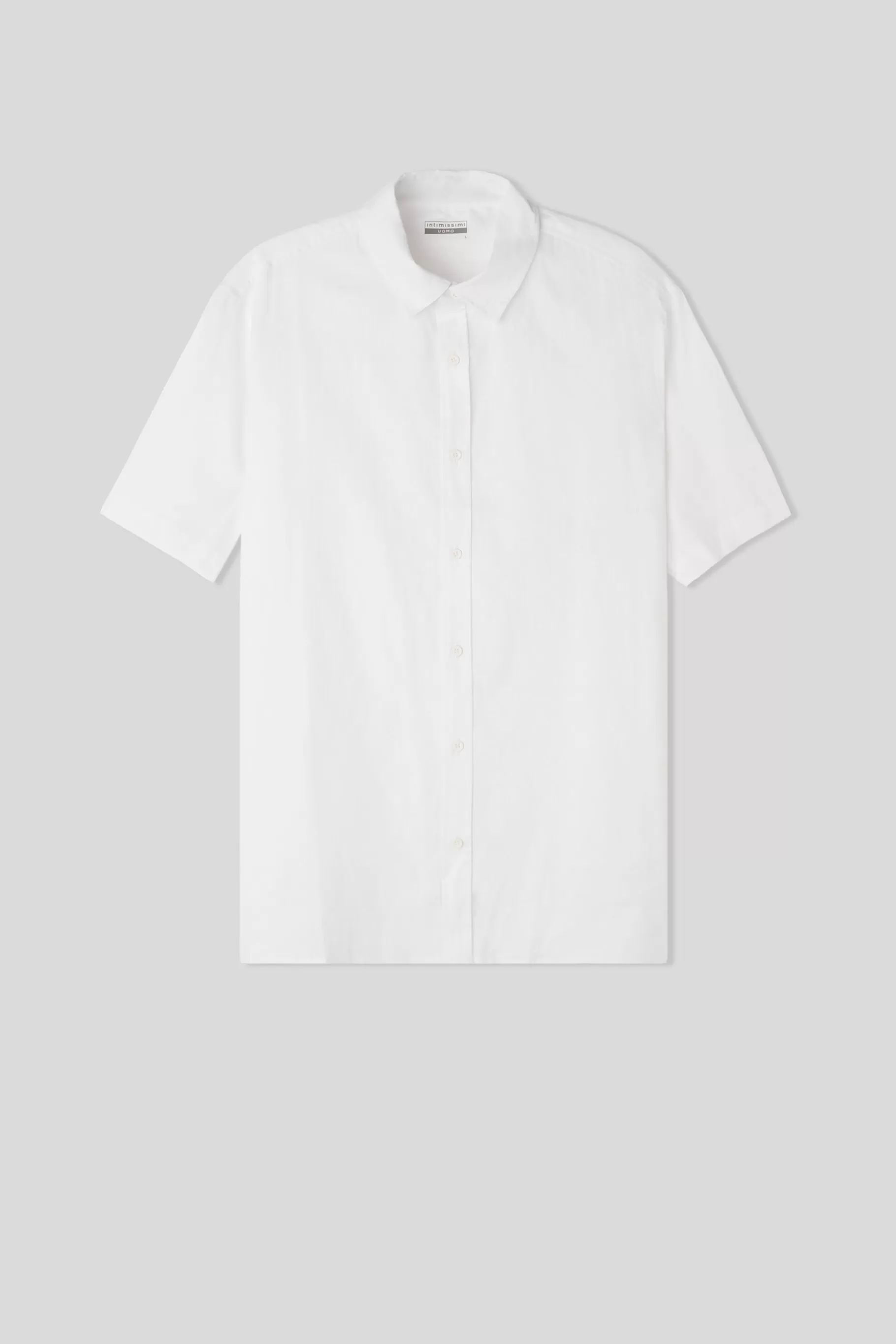 Intimissimi Skjortor | T-shirt / Polo^Kortärmad skjorta i linne och bomull