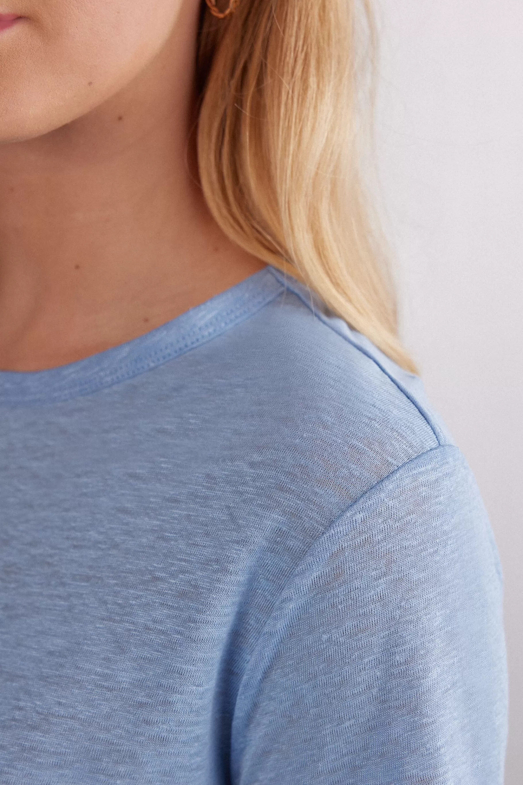 Intimissimi T-shirt^Kortärmad tröja i linne