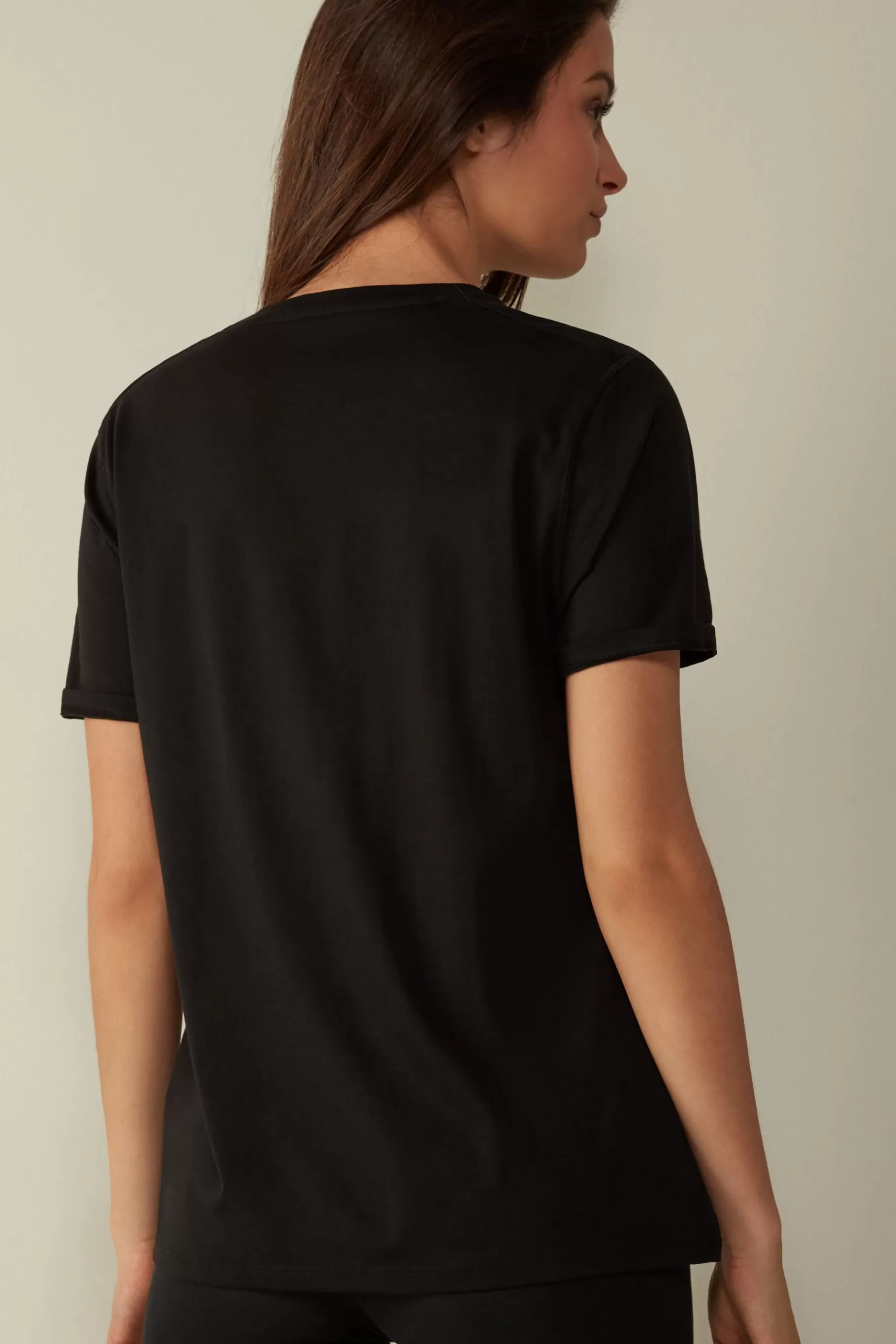 Intimissimi T-shirt^Kortärmad tröja i Superior-bomull