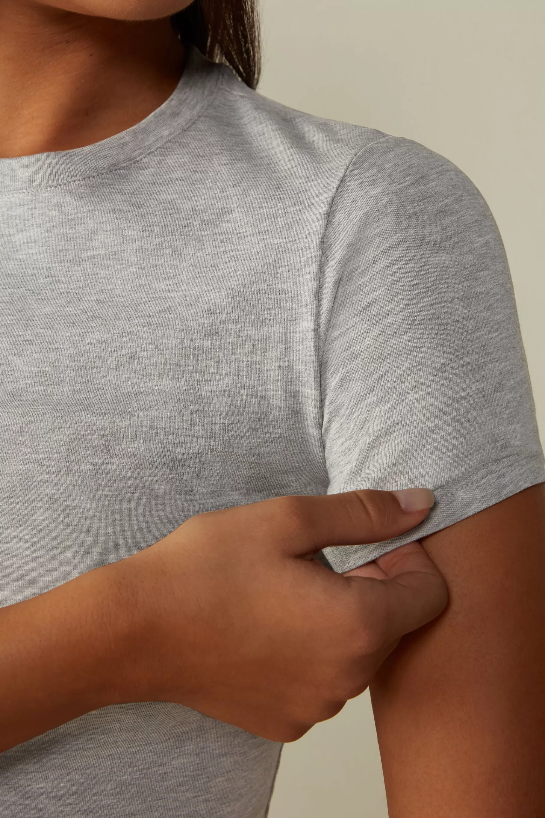 Intimissimi T-shirt^Kortärmad tröja i Superior-bomullsstretch