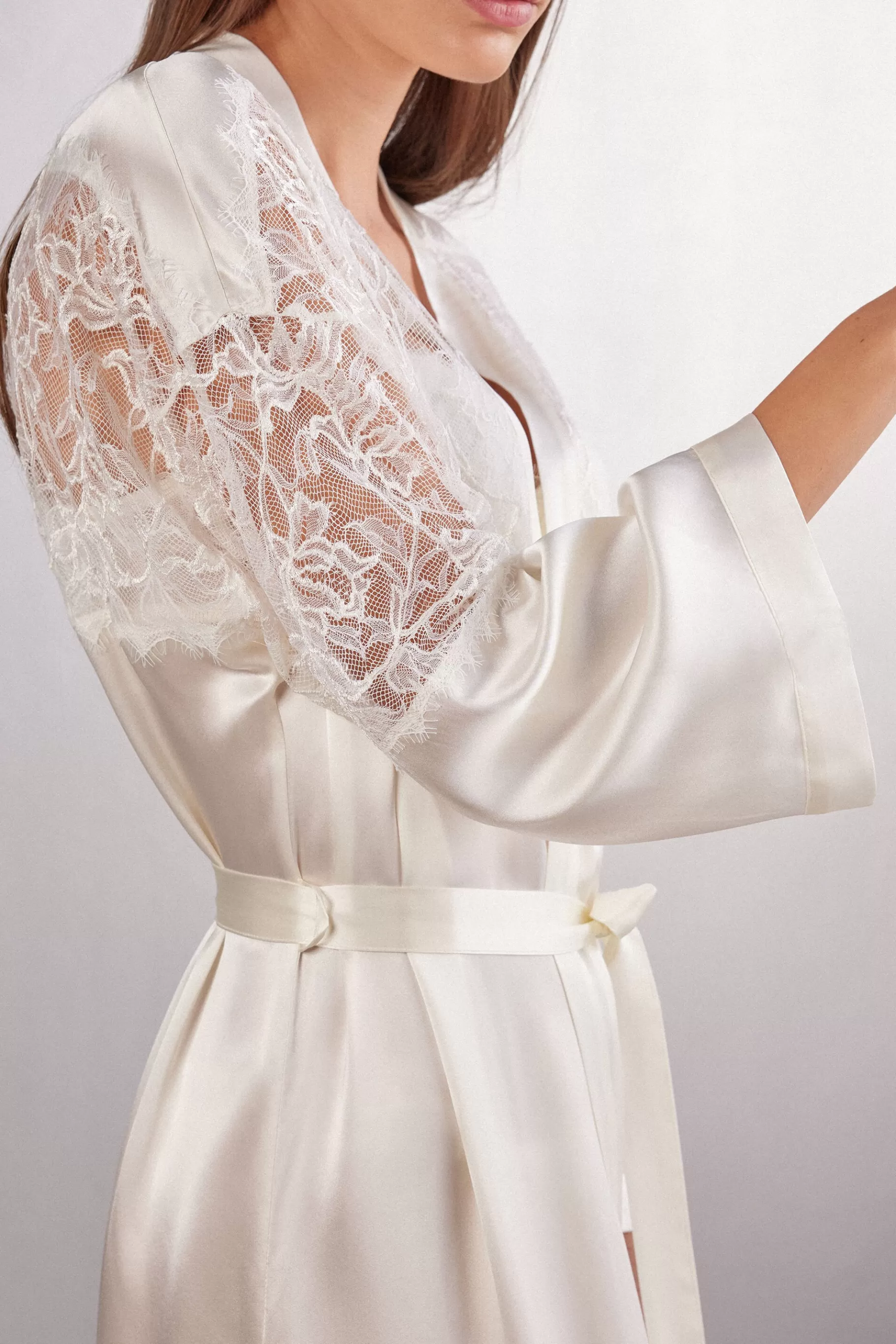 Intimissimi Morgonrockar / Kimonos^Lång morgonrock i silke Her Beauty