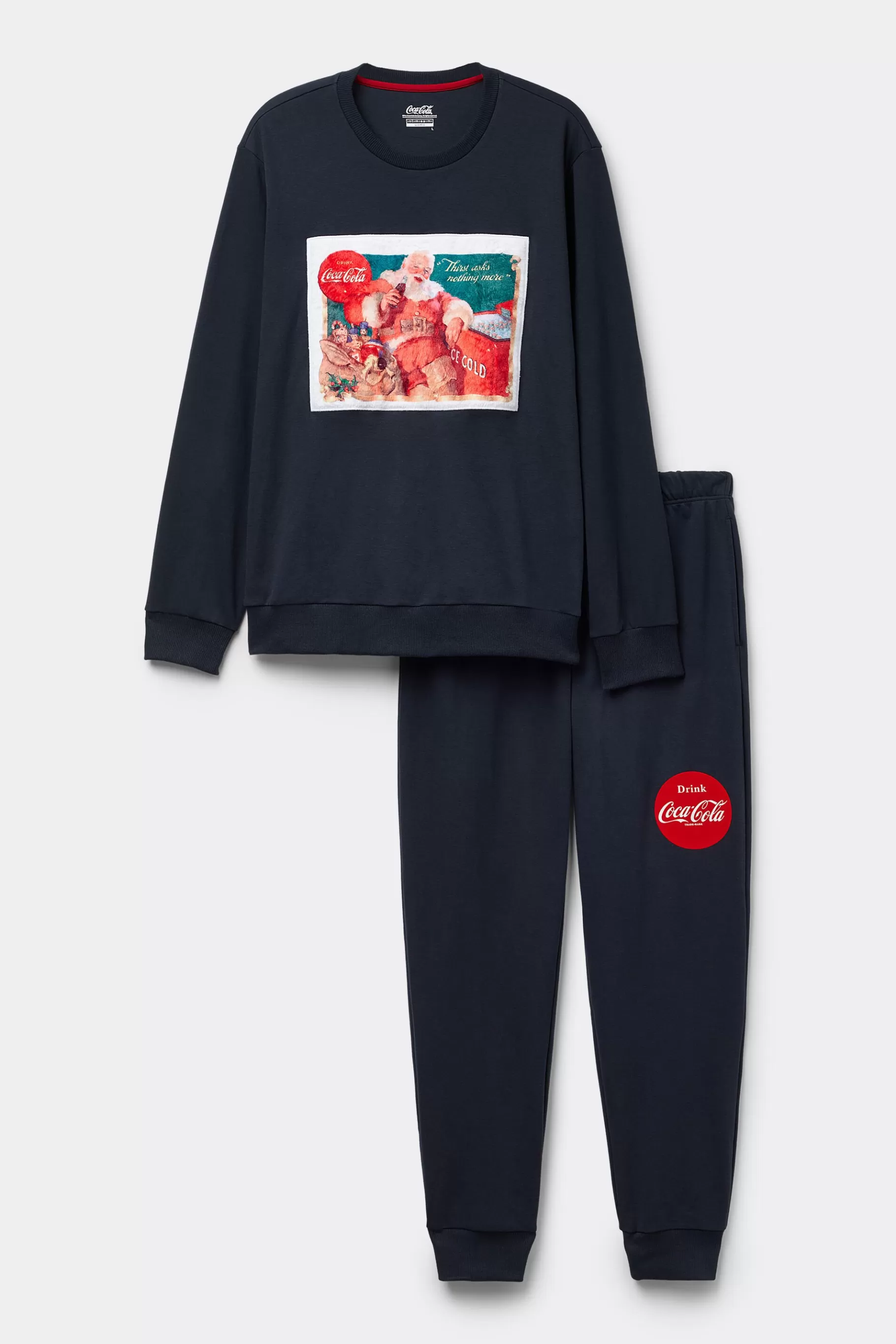 Intimissimi Pyjamas Med L氓ngbyxor^Lång pyjamas i bomull Coca-Cola® Vintage