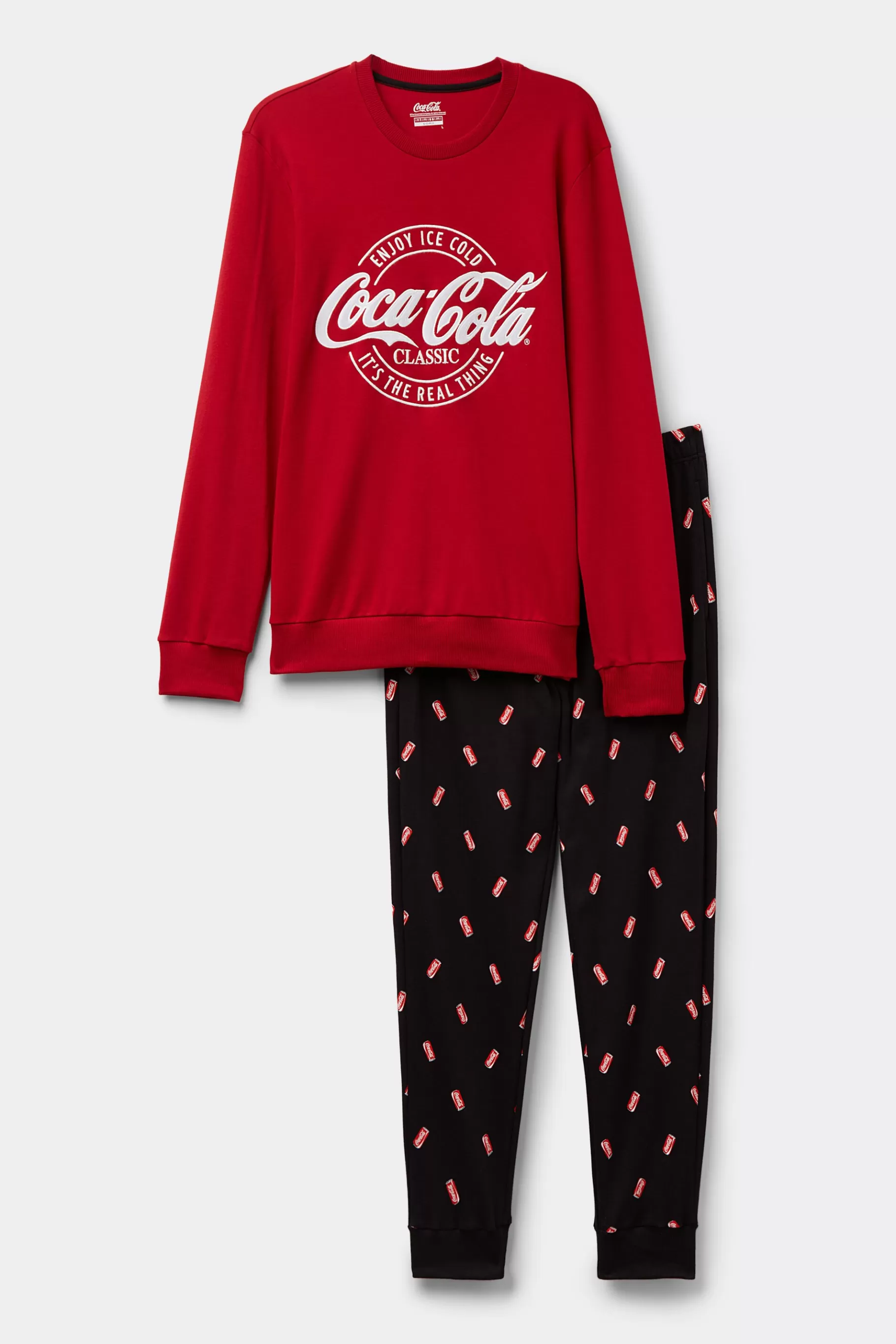 Intimissimi Pyjamas Med L氓ngbyxor^Lång pyjamas i bomull Coca-Cola®-logotyp