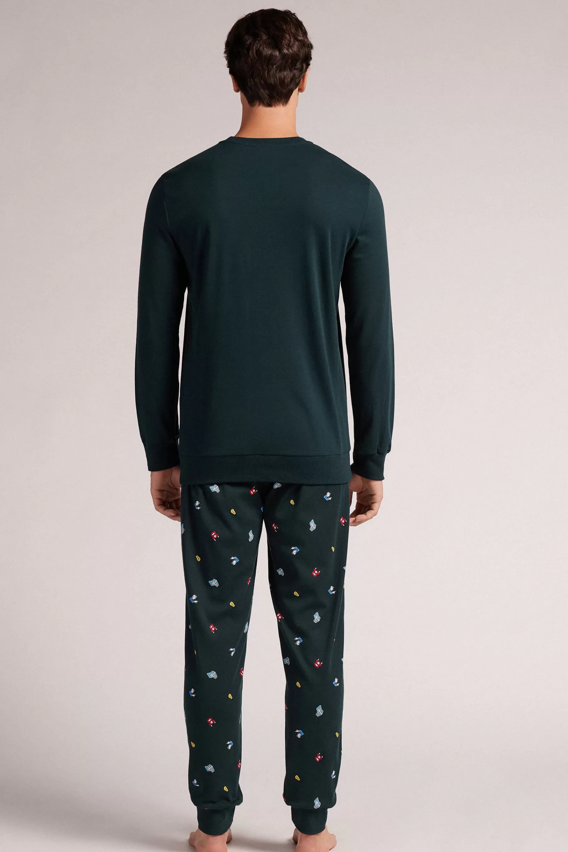 Intimissimi Pyjamas Med L氓ngbyxor^Lång pyjamas i bomull Hasbro Monopol