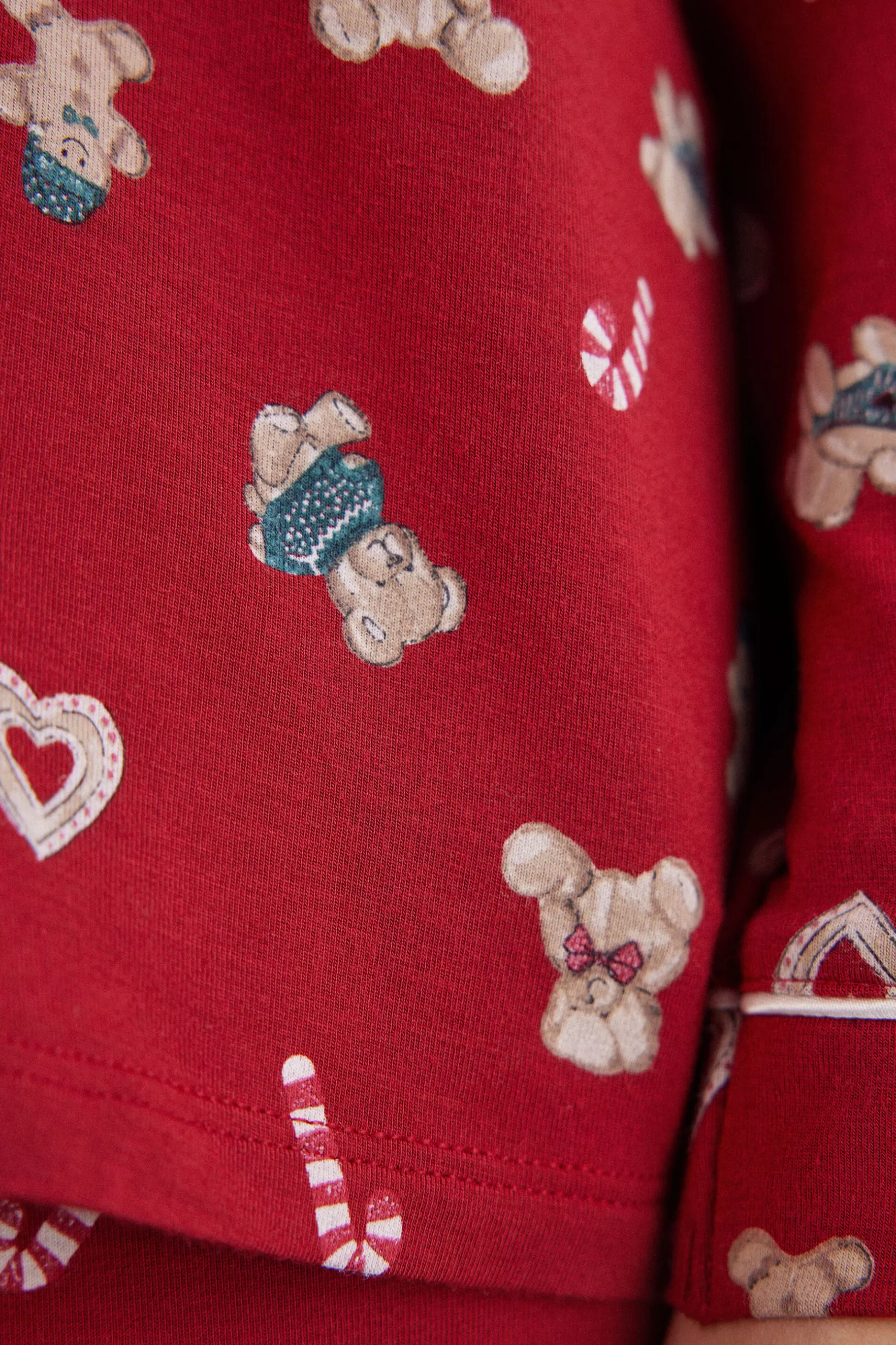 Intimissimi Pyjamas Med Långbyxor | Pyjamasset^Lång pyjamas i modal Teddy Christmas