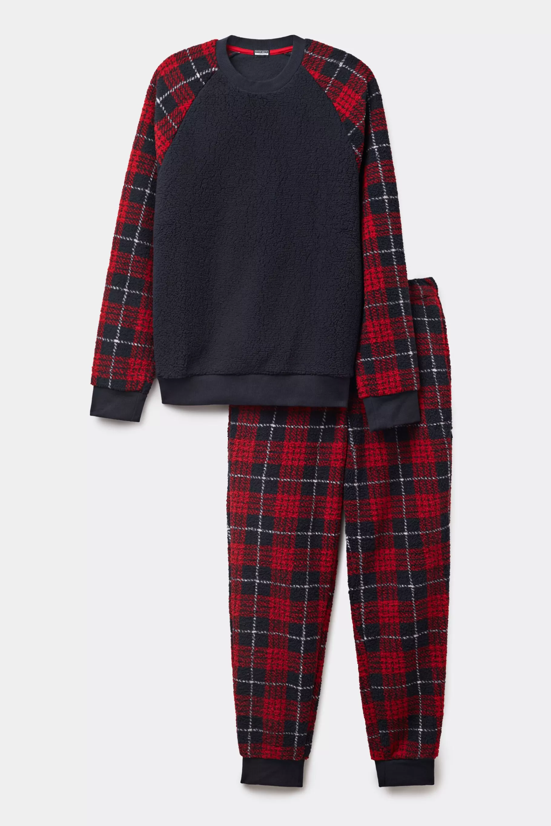 Intimissimi Pyjamas Med L氓ngbyxor^Lång pyjamas Teddy Tartan Rosso