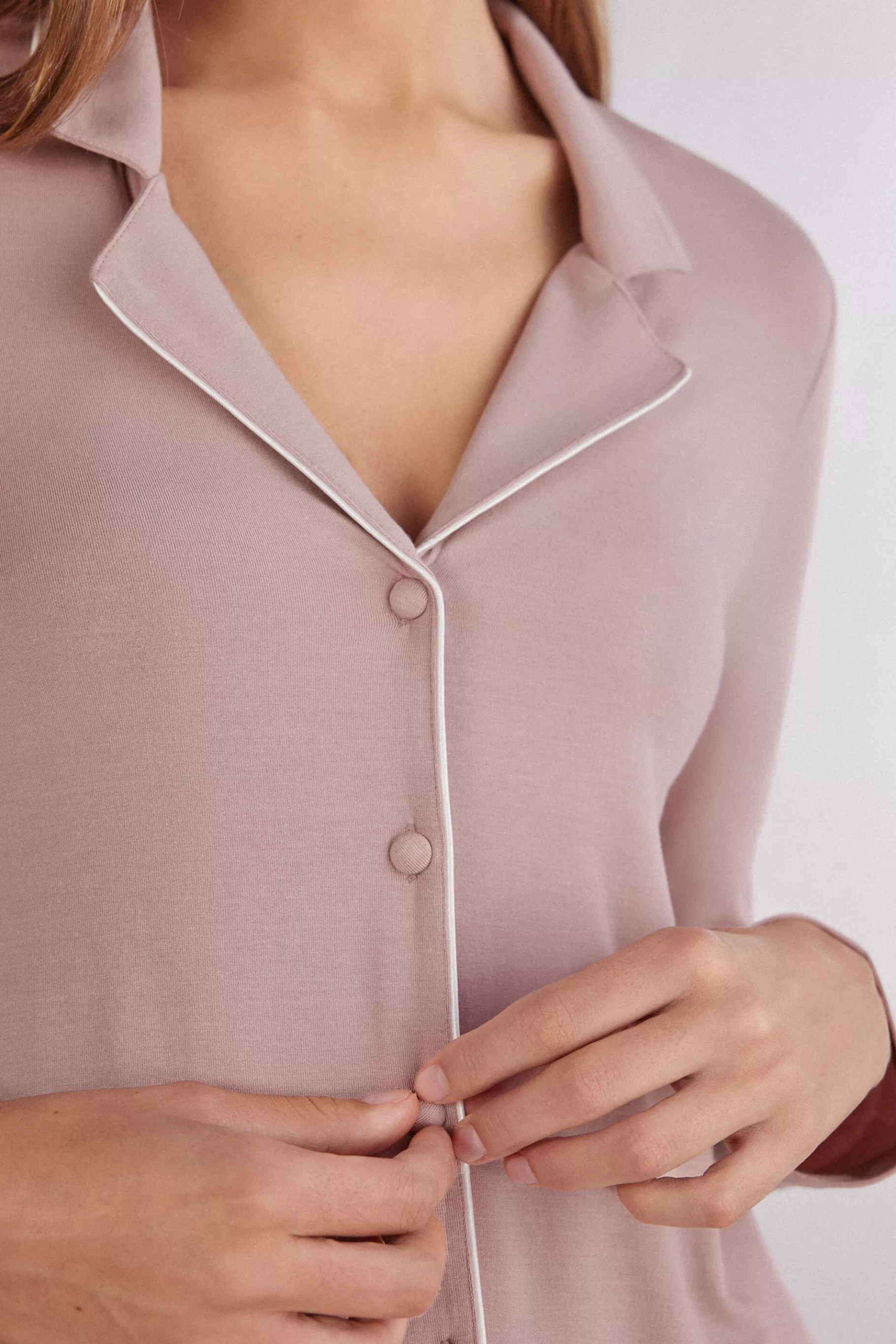 Intimissimi Pyjamas Mix & Match | Pyjamas Med Långbyxor^Långärmad kavaj i mikromodal