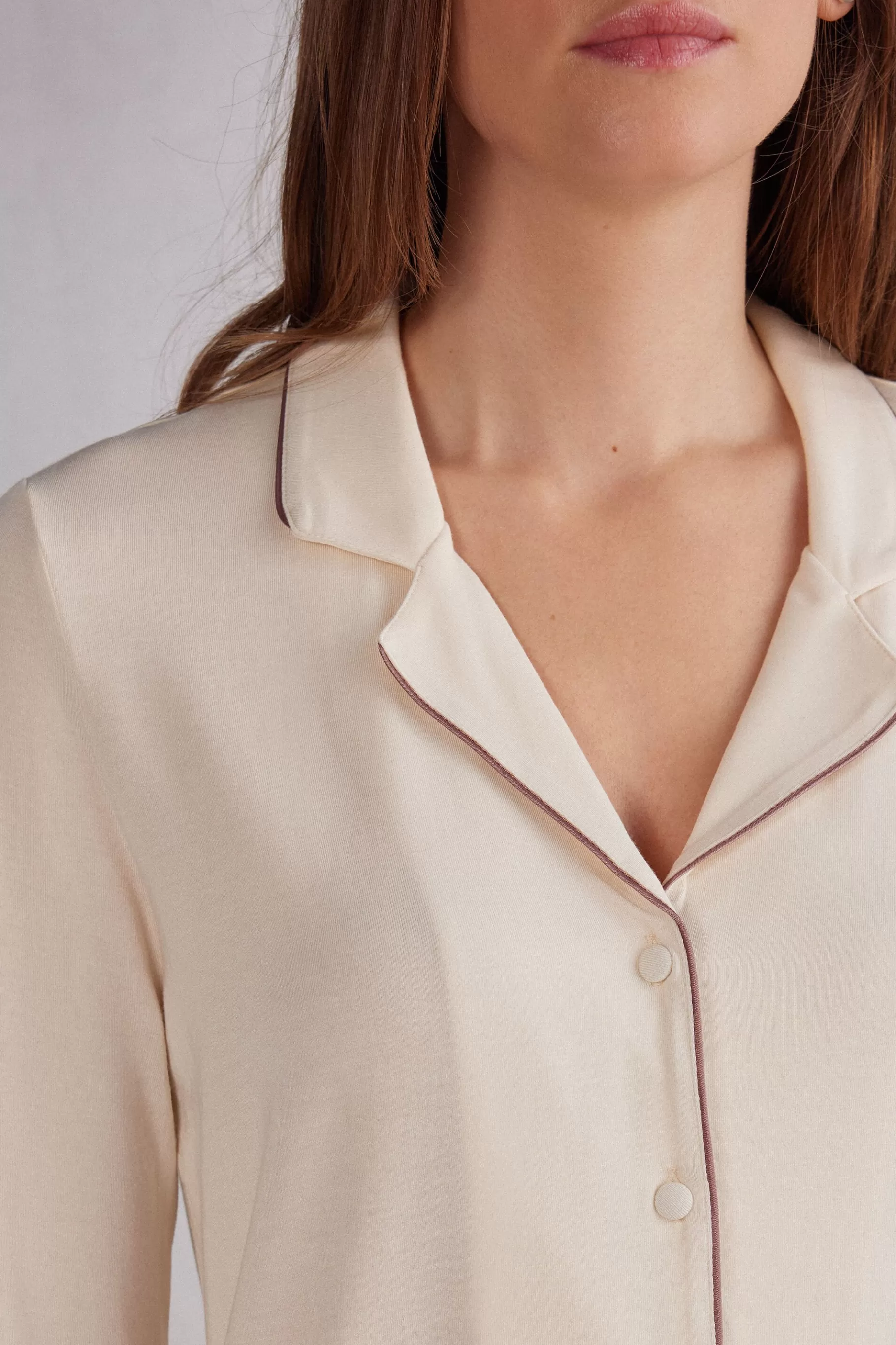 Intimissimi Pyjamas Mix & Match | Pyjamas Med Långbyxor^Långärmad kavaj i mikromodal