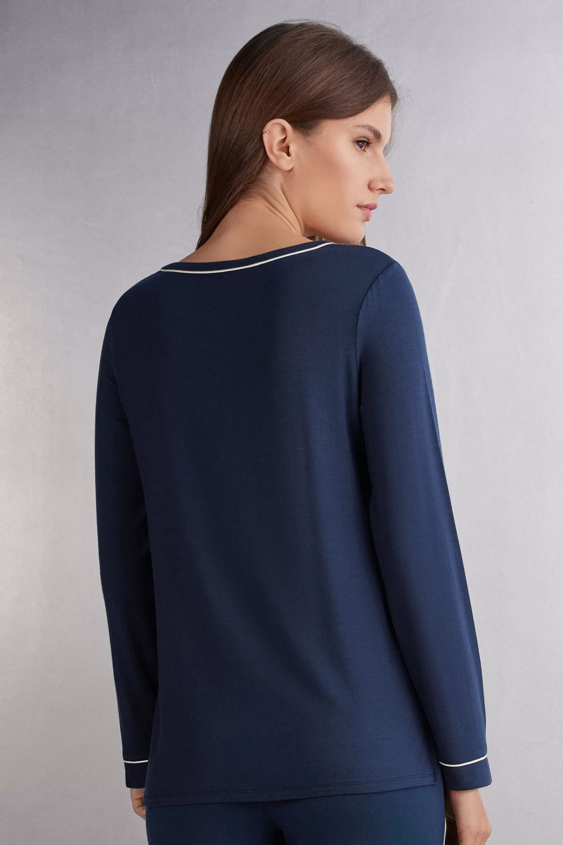 Intimissimi Pyjamas Mix & Match | Pyjamas Med Långbyxor^Långärmad tröja i modal