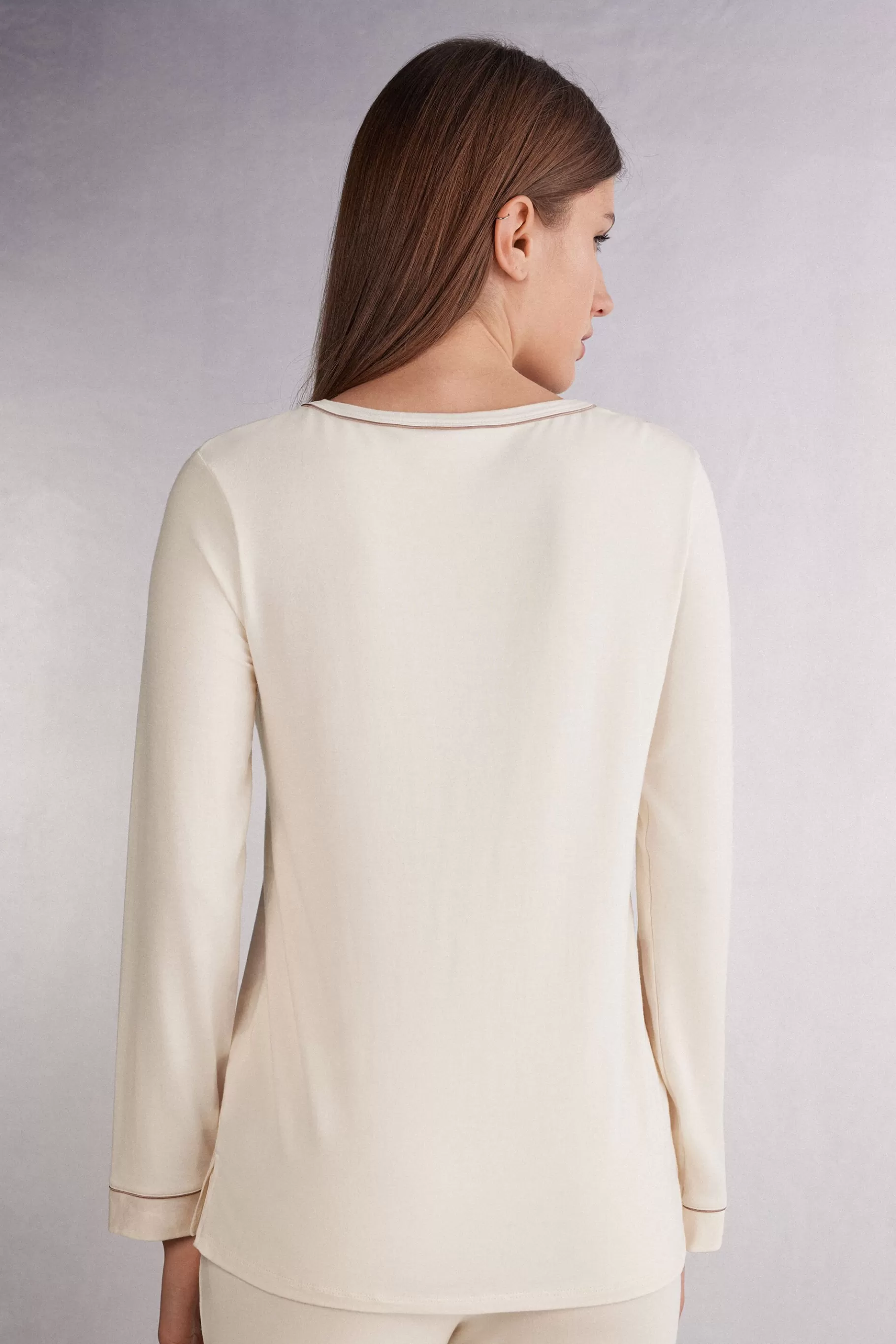Intimissimi Pyjamas Mix & Match | Pyjamas Med Långbyxor^Långärmad tröja i modal