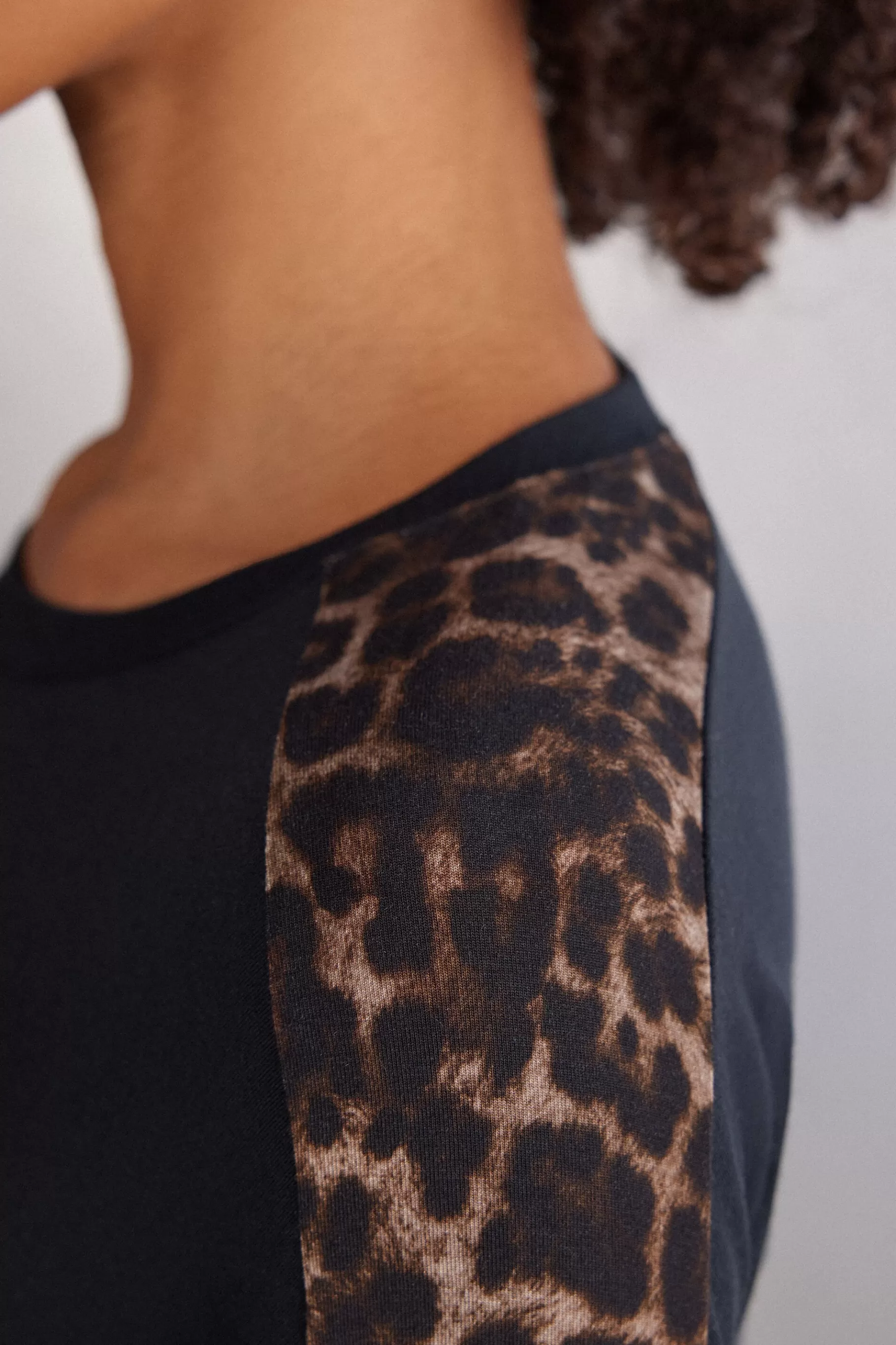 Intimissimi Pyjamas Mix & Match | Pyjamas Med Långbyxor^Långärmad tröja i modal Luxurious Leopard