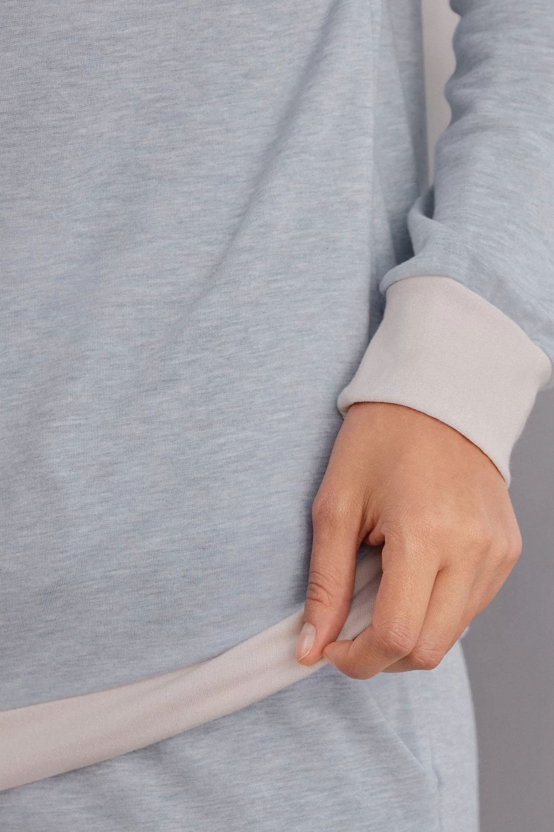 Intimissimi Pyjamas Mix & Match | Pyjamas Med Långbyxor^Långärmad tröja i modal och ull Cold Winter Night