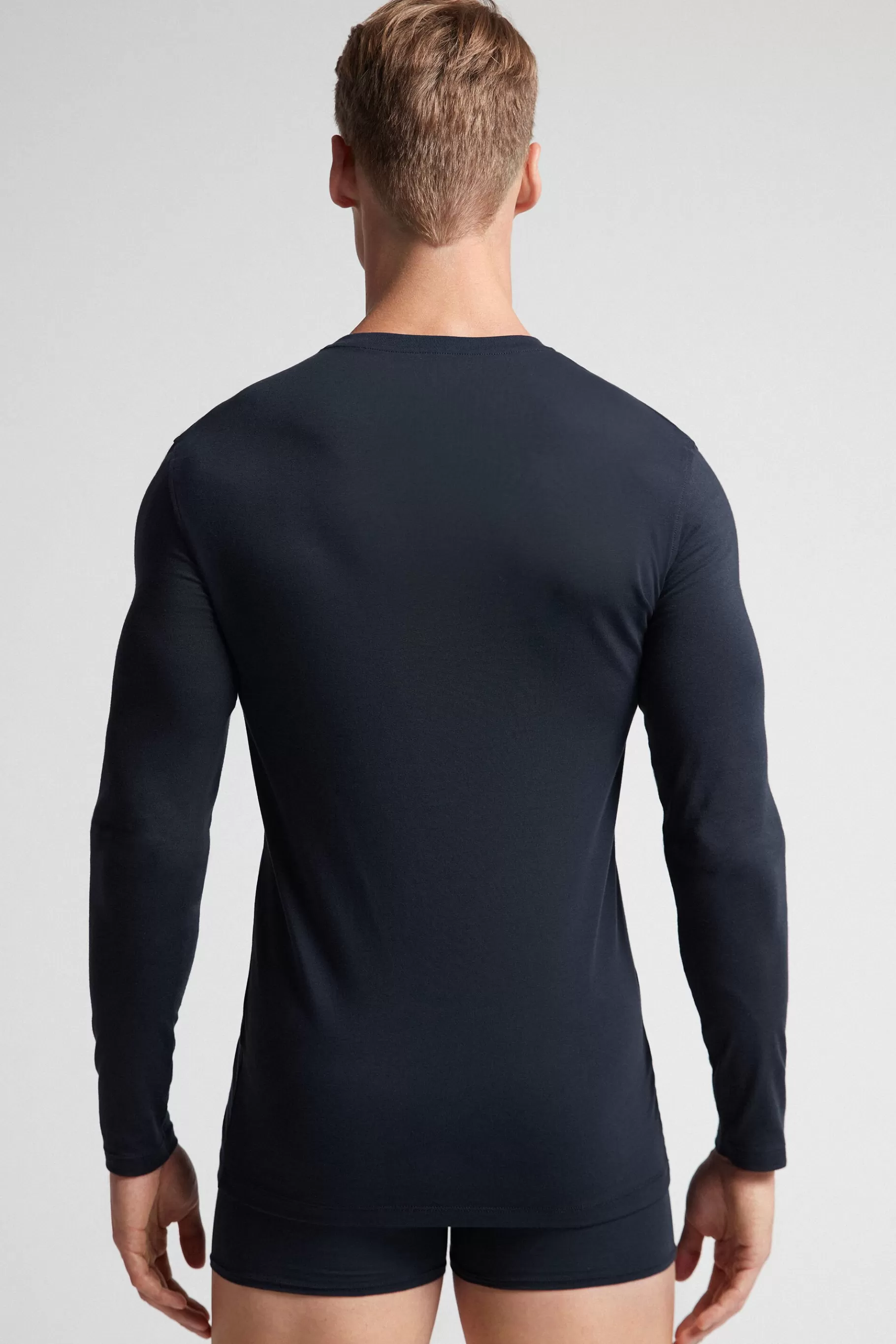 Intimissimi Långärmat^Långärmad tröja i Superior-bomullsstretch