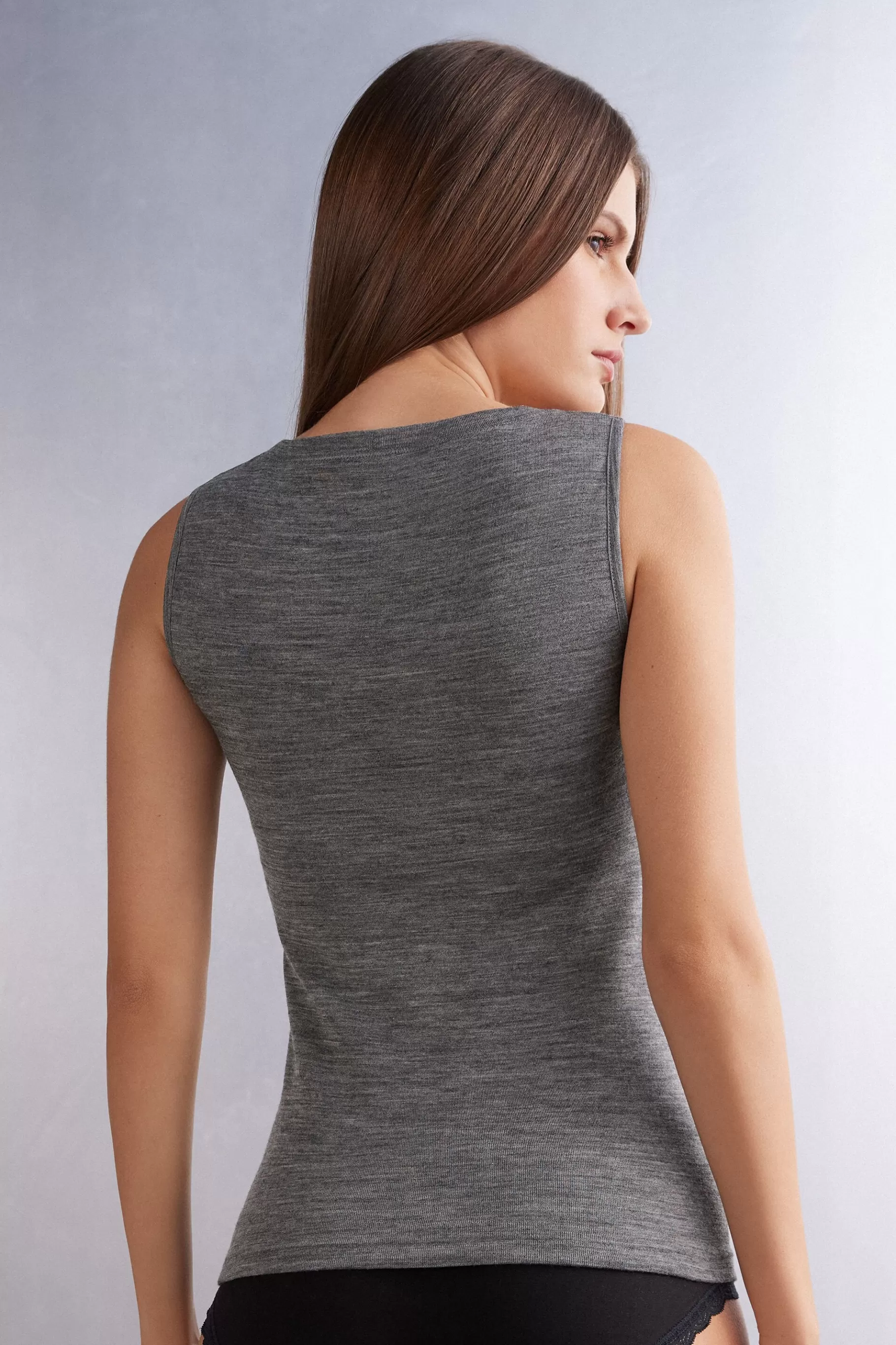 Intimissimi Toppar / Linnen^Linne med breda axelband Wool & Cotton