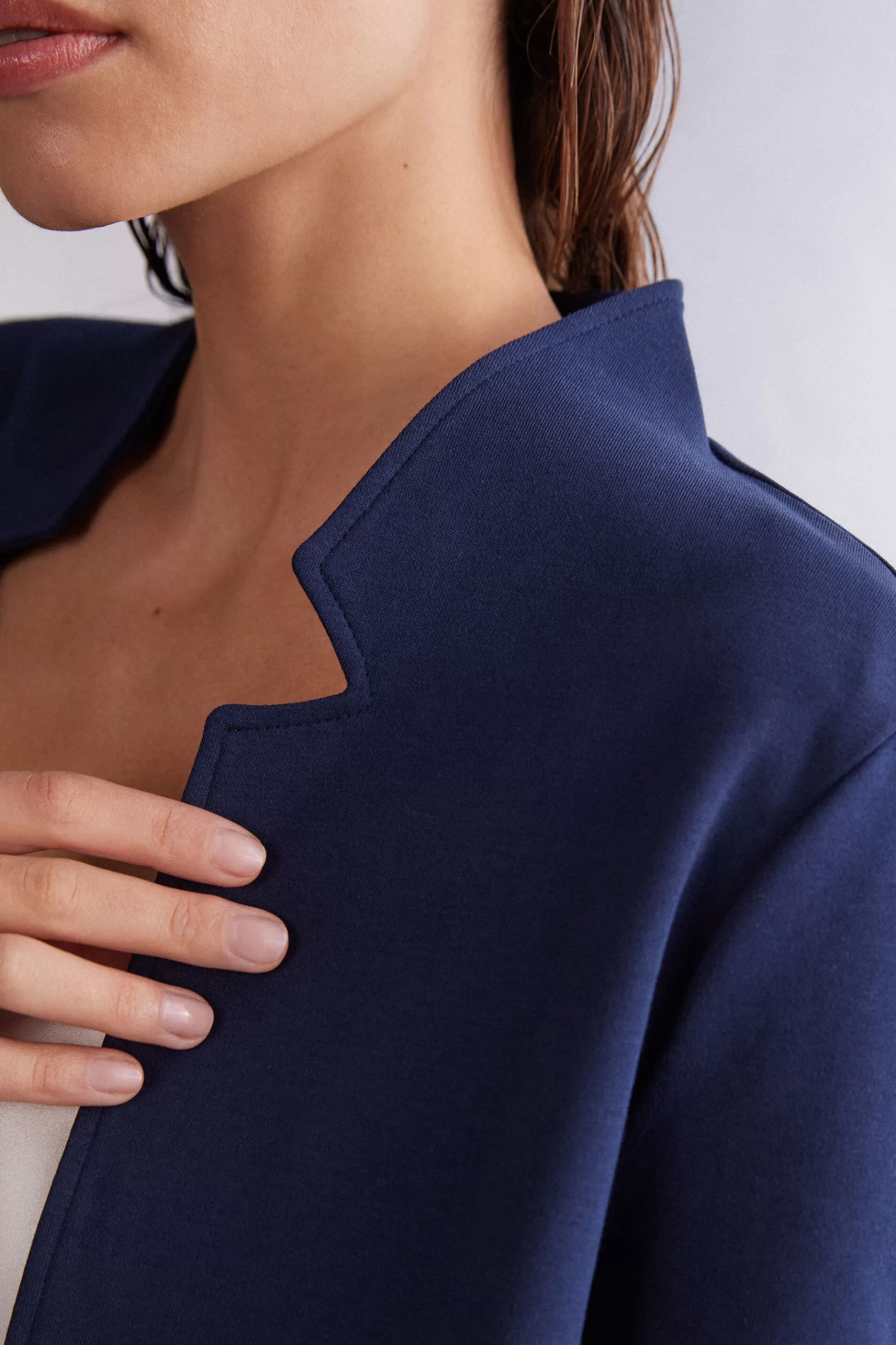 Intimissimi Cardigans / Jackor^Long-Sleeved Cotton Interlock kofta