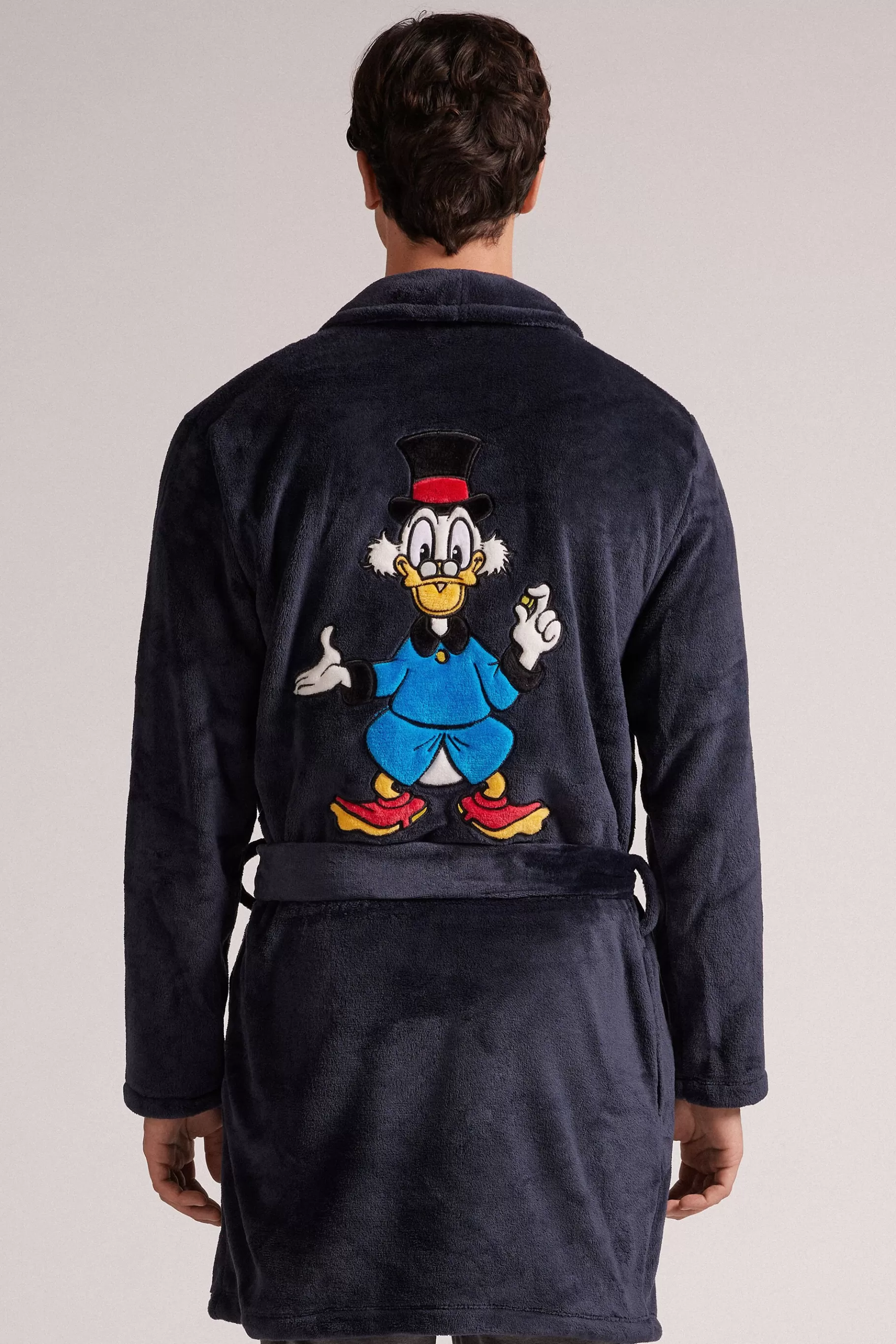 Intimissimi Morgonrockar^Morgonrock i fleece med Joakim von Anka från ©Disney