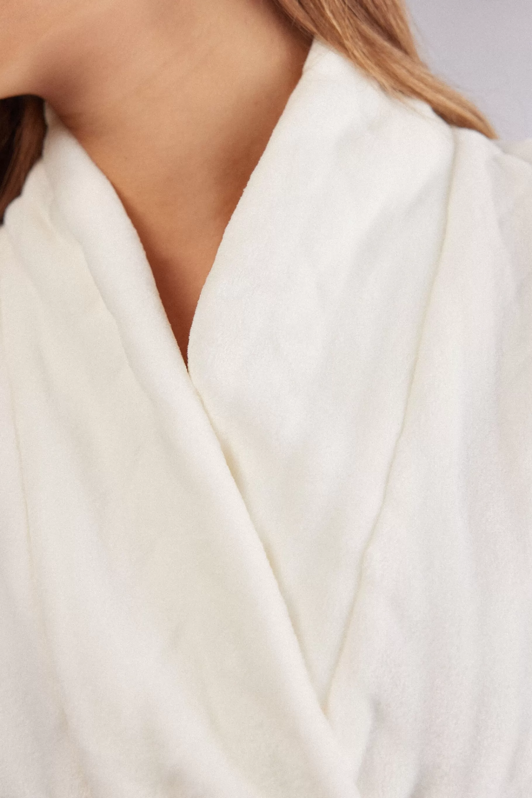 Intimissimi Morgonrockar / Kimonos^Morgonrock med flätat mönster