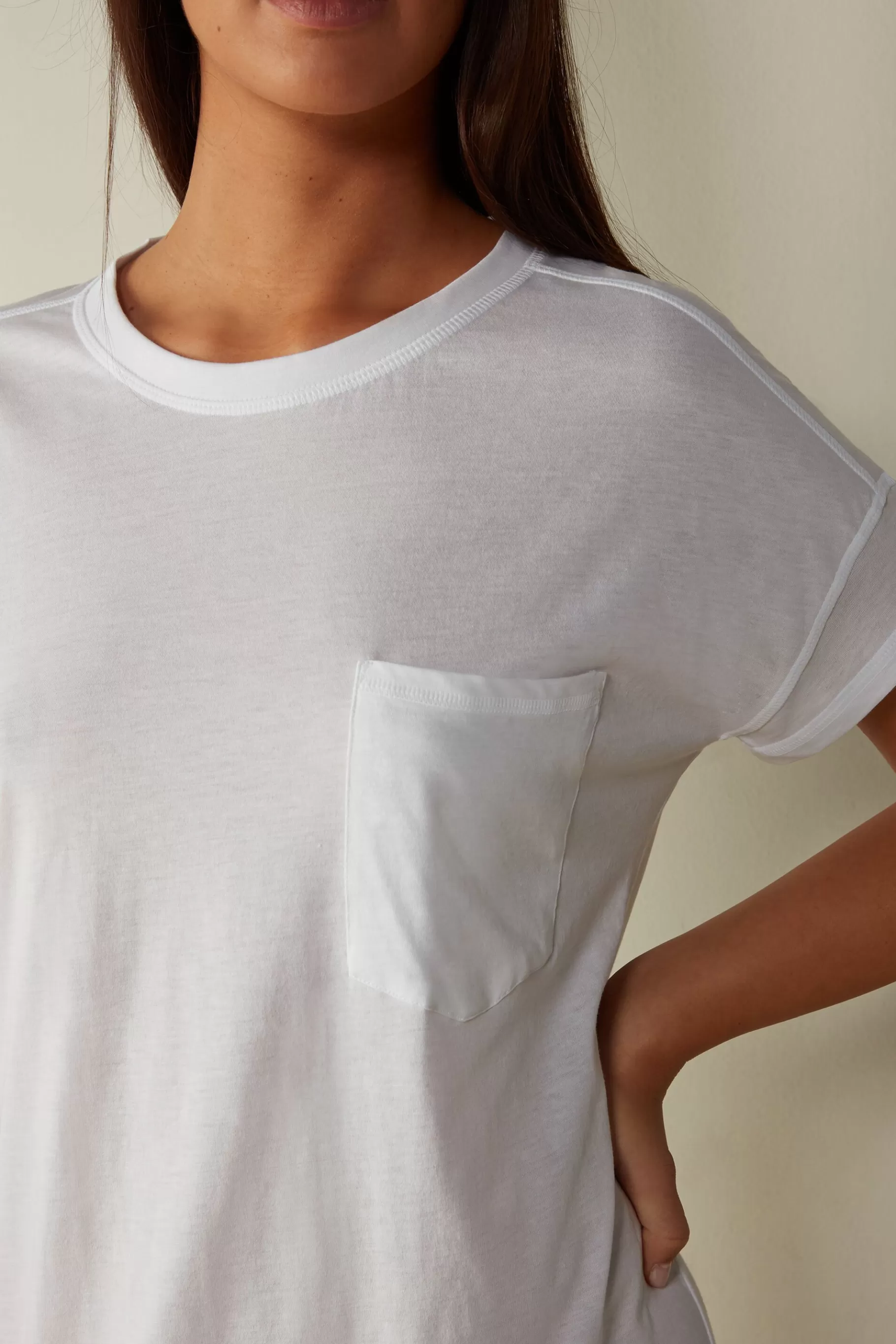 Intimissimi Nattlinne^Nattlinne i bomull Ultrafresh