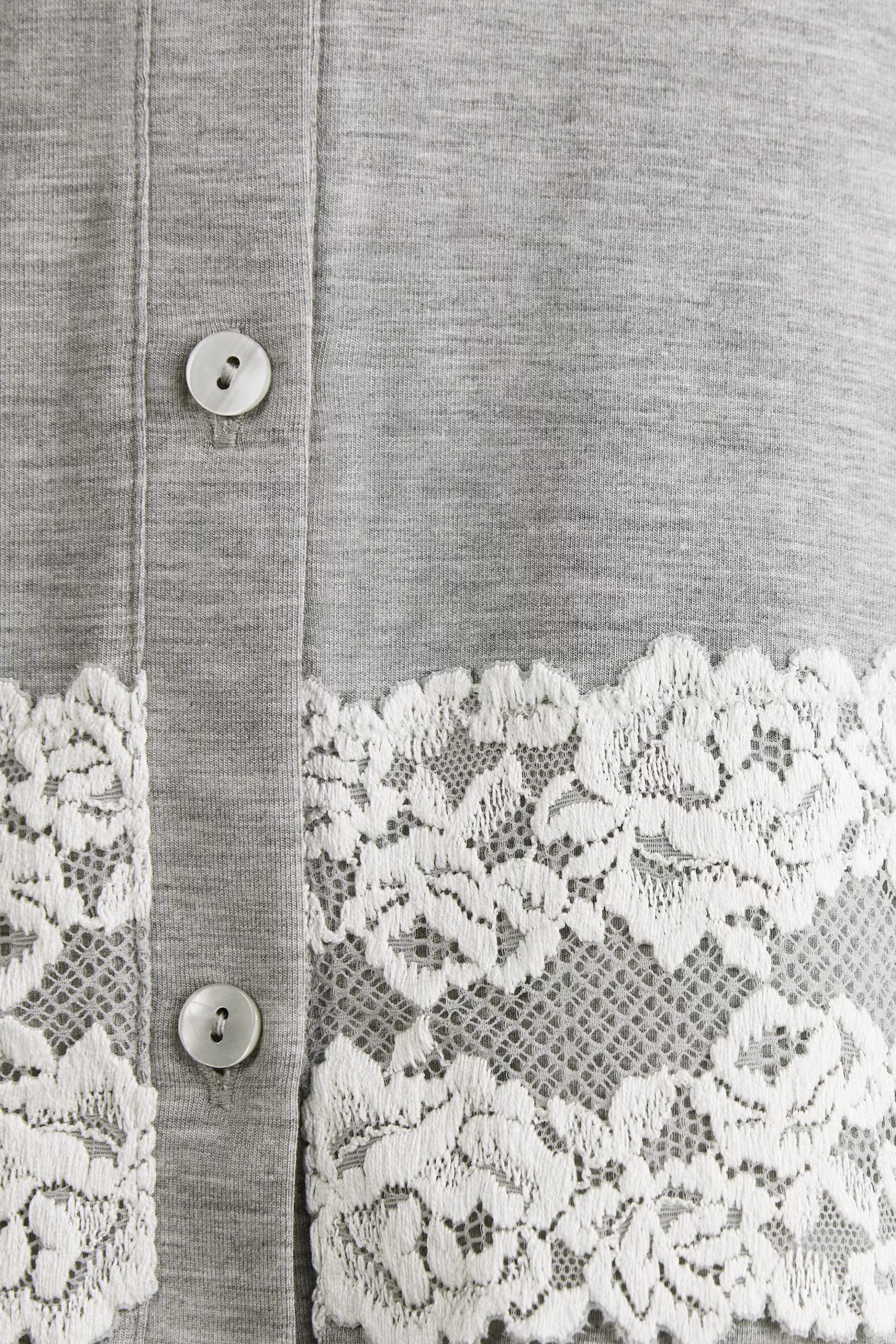 Intimissimi Nattlinne | Pyjamas Mix & Match^Nattskjorta med öppning fram Pretty Flower