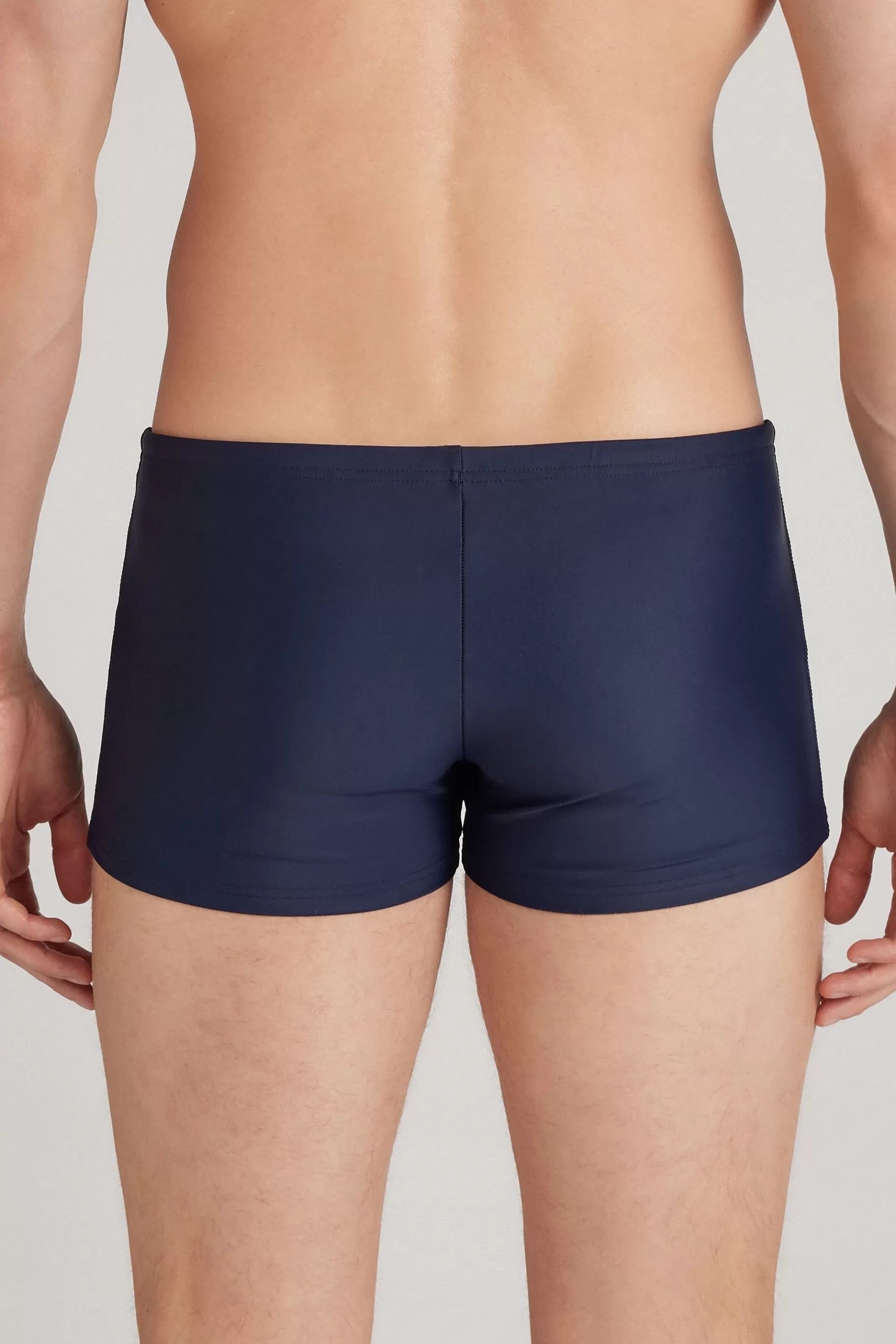 Intimissimi Badbyxor^Plain Square-Cut Swim Trunks