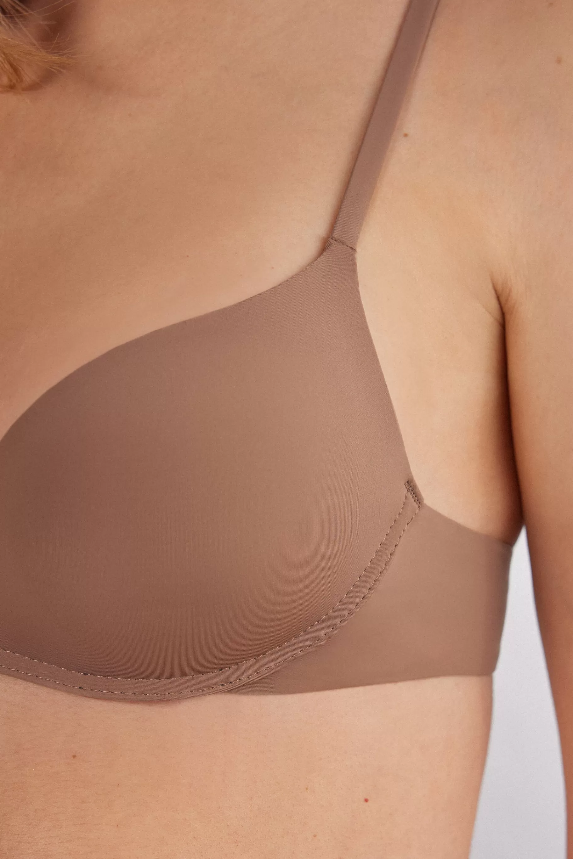 Intimissimi Med Vaddering | Utan Bygel^Pushup-behå Gioia i mikrofiber Ultralight